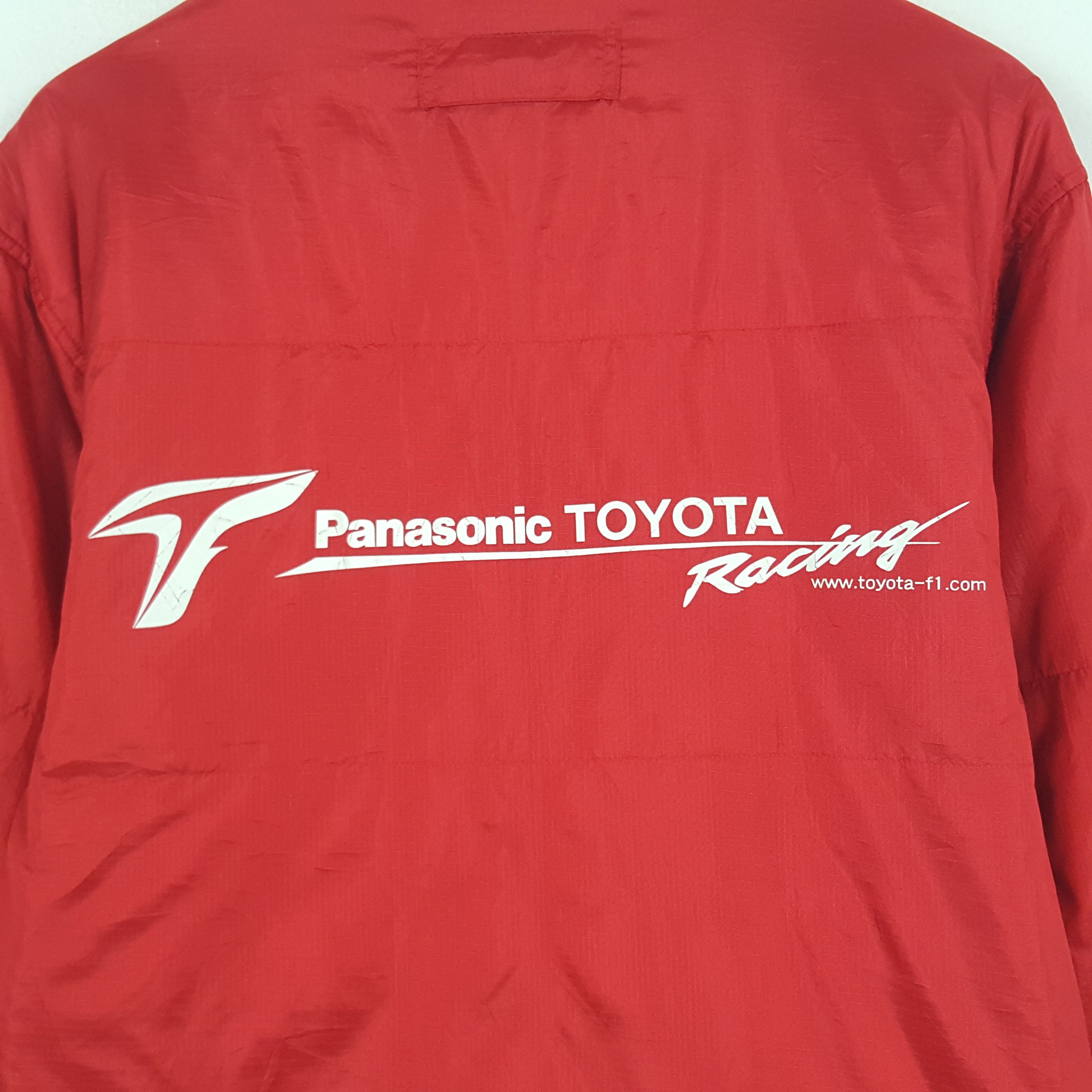 Japanese Brand × Vintage Vintage Panasonic Toyota Racing Zipper Jacket Size US L / EU 52-54 / 3 - 2 Thumbnail