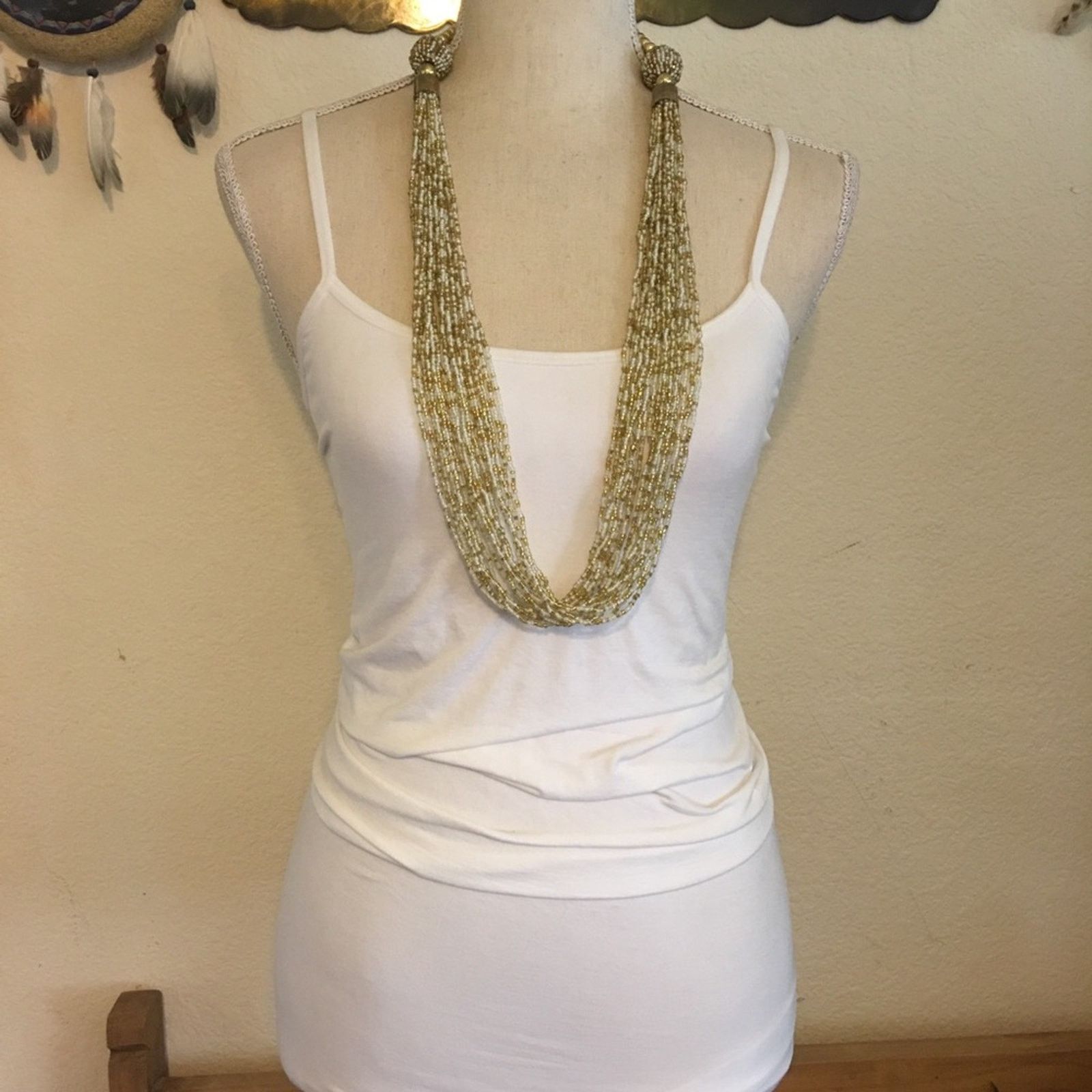 Jewelry Chelsea NYC multi strand seed bead ball necklace Size ONE SIZE - 4 Thumbnail