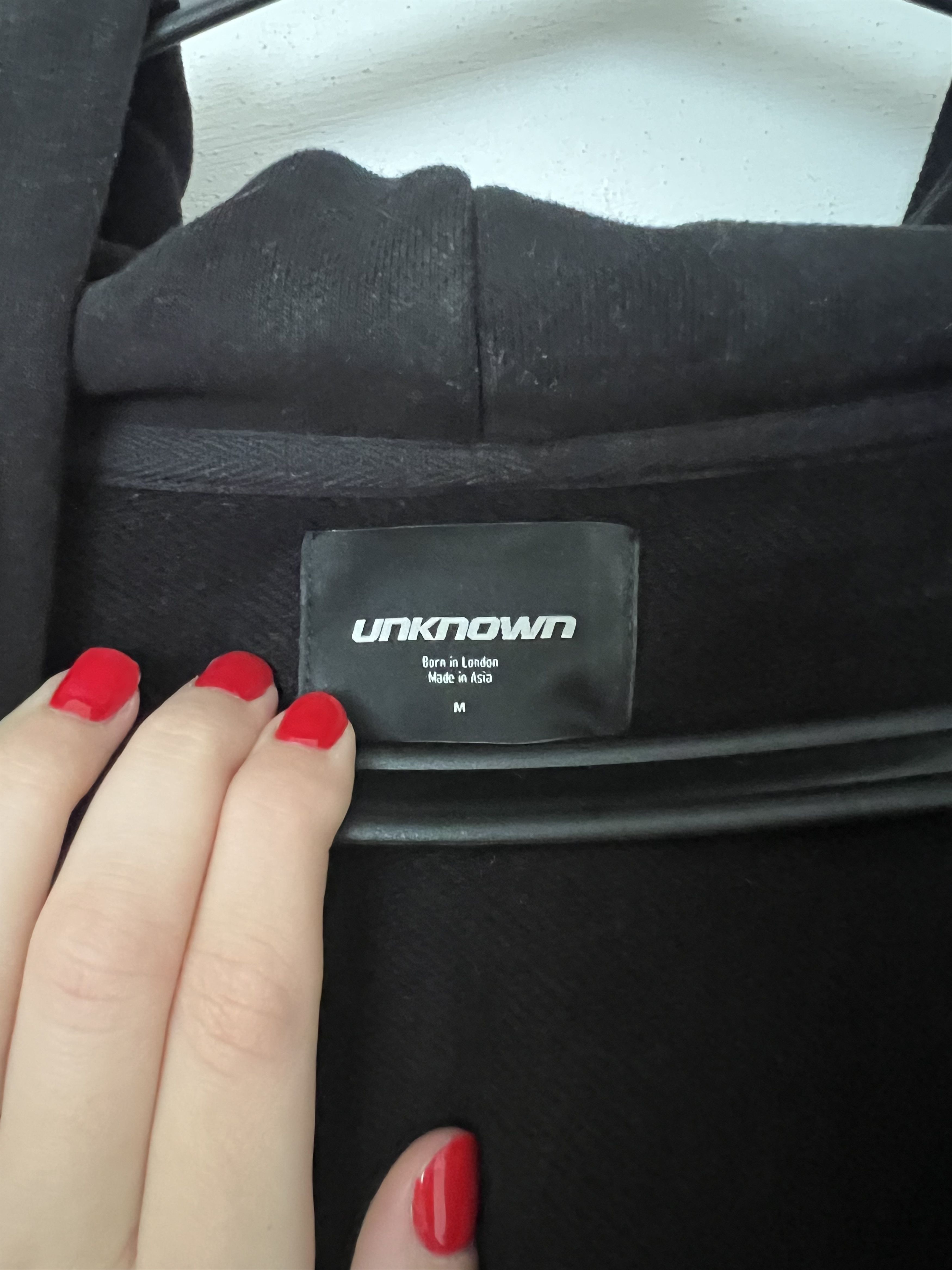 Unknown London Unknown London rhinestone hoodie Size US M / EU 48-50 / 2 - 3 Thumbnail