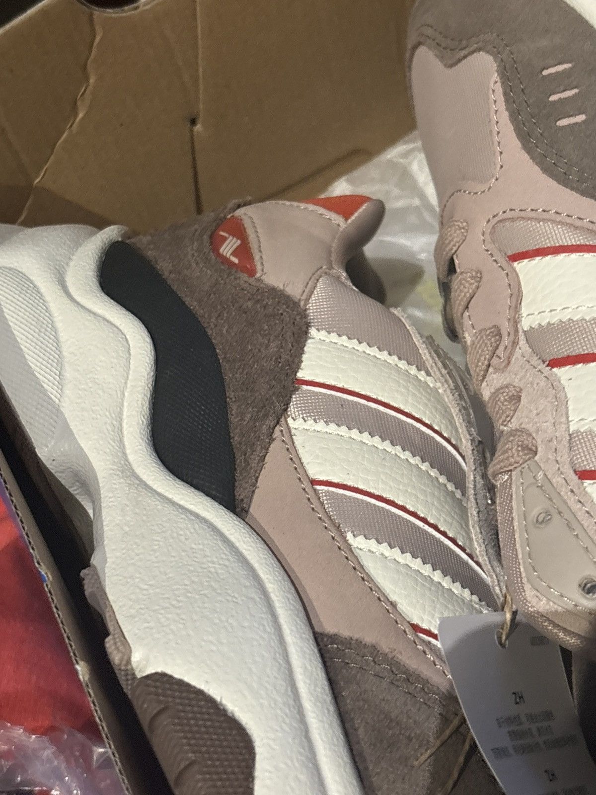 Adidas Adidas Retropy F90 Earth Red White ID4364 Sneaker 7 Rare NIB Size US 7 / EU 40 - 11 Thumbnail