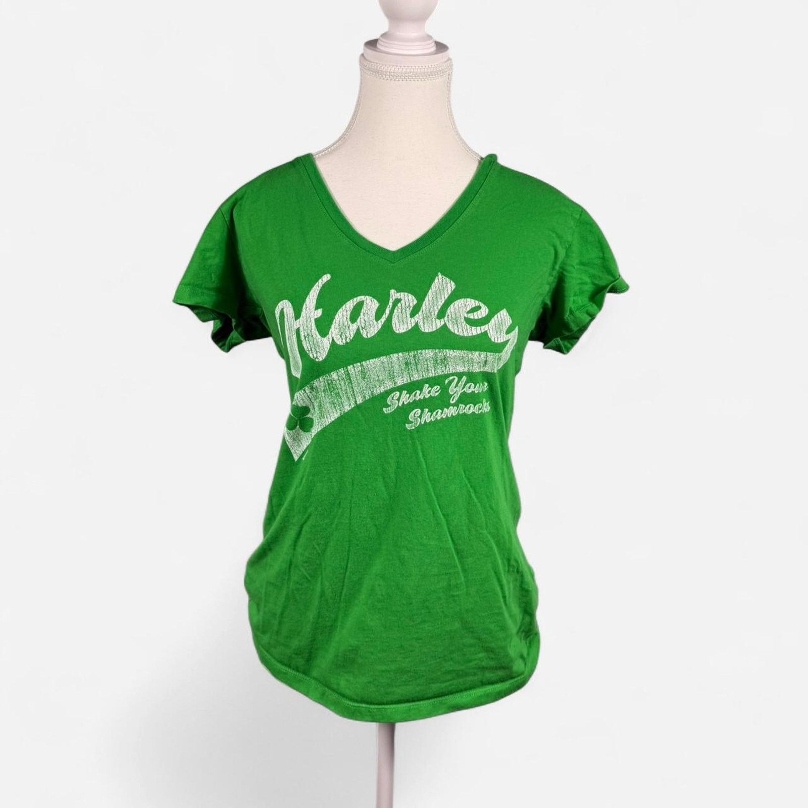 Harley Davidson Vintage shamrock harley davidson tee Size US L / EU 52-54 / 3 - 1 Thumbnail