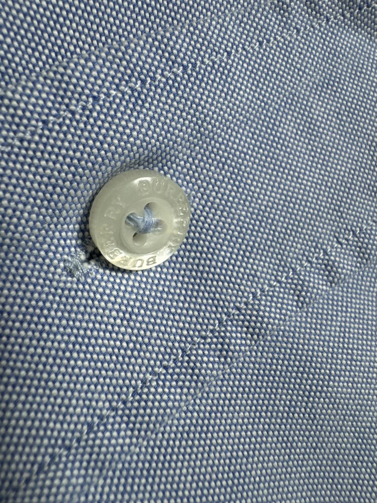 Burberry Burberry London Button Up Luxury Casual Blue Shirt Check Size US XL / EU 56 / 4 - 7 Thumbnail