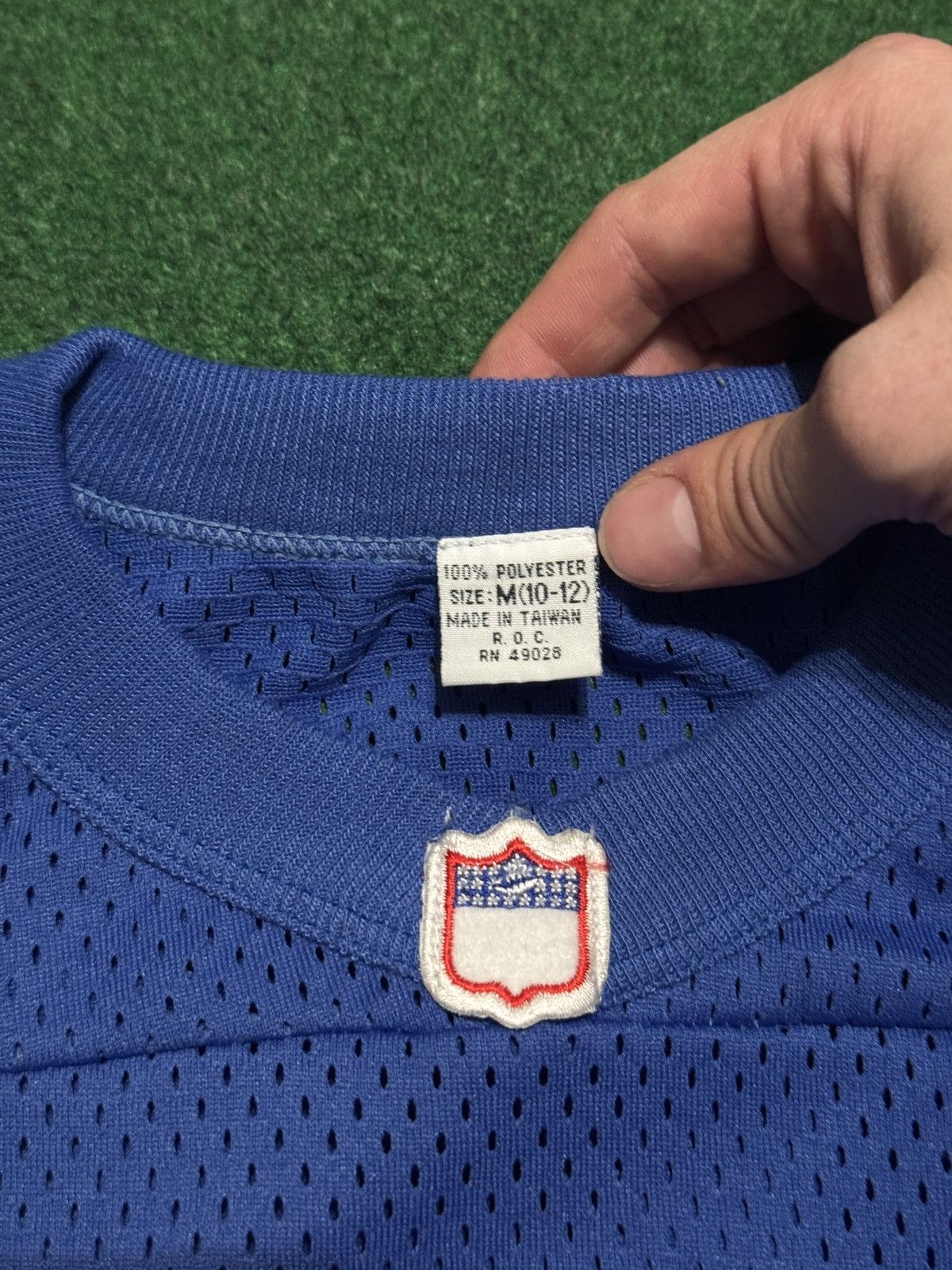 Vintage New York Football Jersey 70s 80s 18x24 Crop 18x24 Giants Size US S / EU 44-46 / 1 - 5 Thumbnail