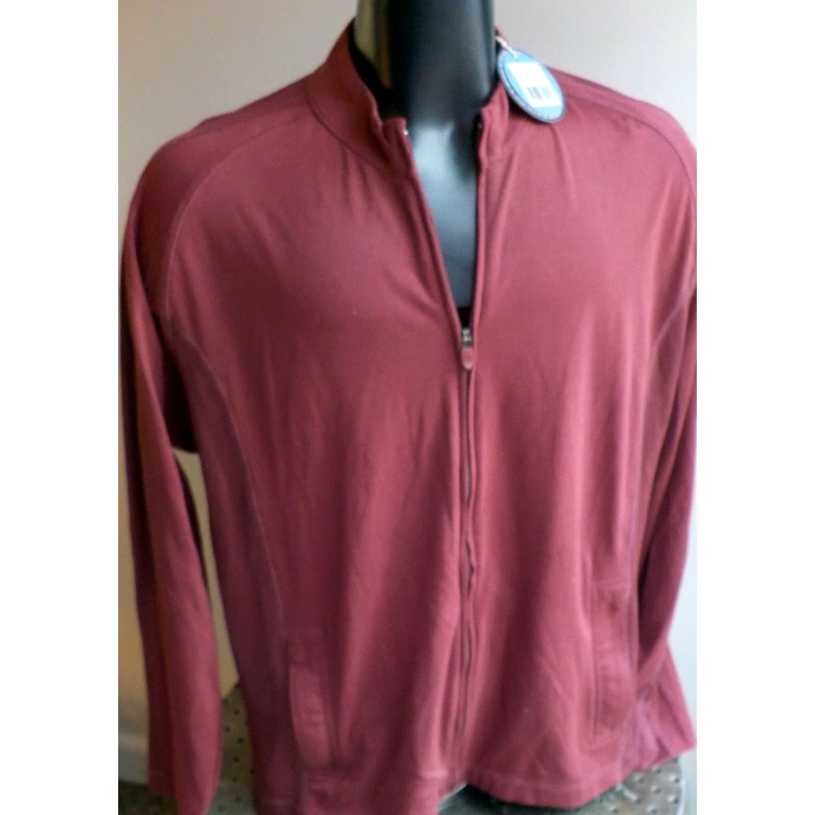 Life is Good Life is Good Full Zip Jacket Shirt Rhubarb L Mens NWT Activewear Short Sleeve? Size US L / EU 52-54 / 3 - 2 Thumbnail