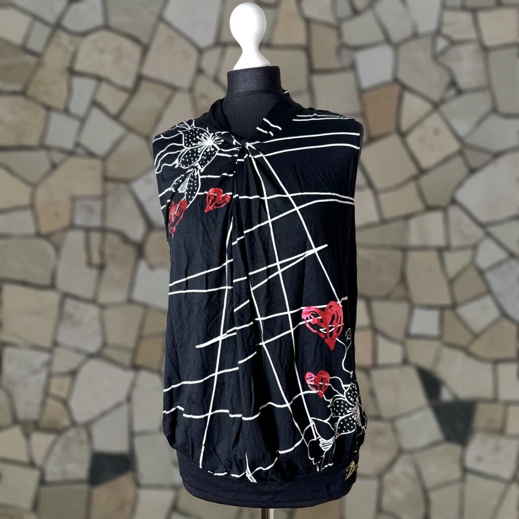 Desigual Shirt Size L Black Womens, Women's