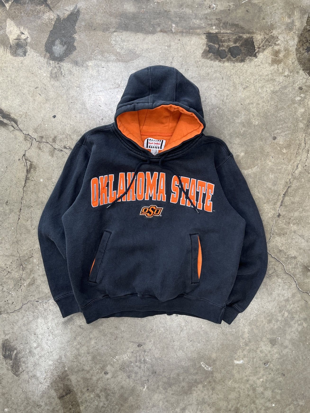 NCAA Vintage Foot Locker Oklahoma State University Hoodie Small Size US S / EU 44-46 / 1 - 2 Thumbnail