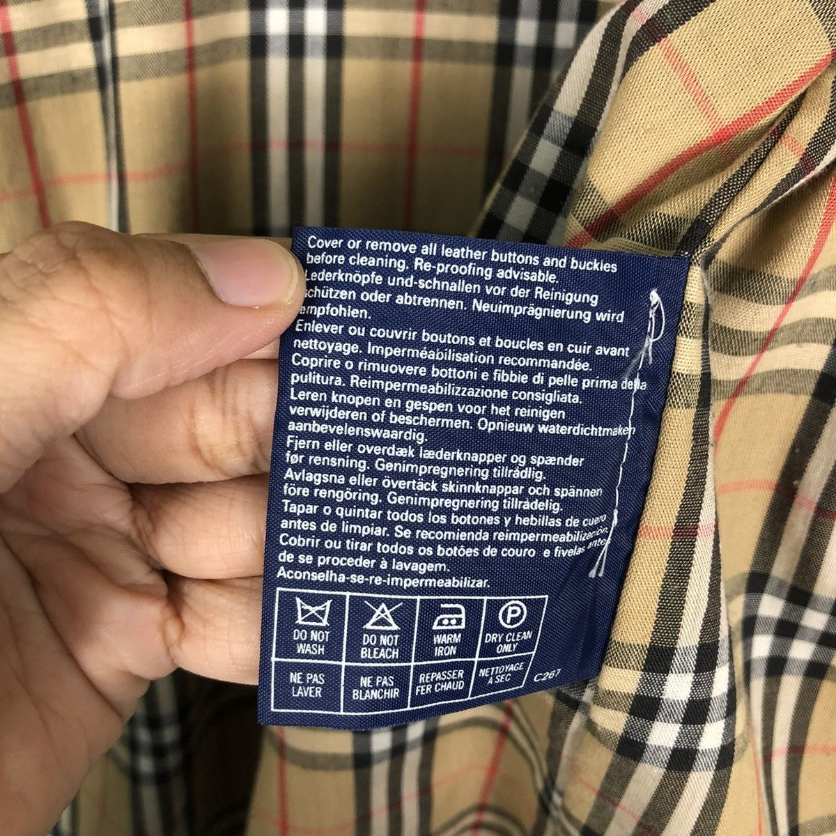 Burberry 🔥VINTAGE BOMBER JACKET BURBERRYS MADE IN ENGLAND NOVA CHECK Size US M / EU 48-50 / 2 - 22 Thumbnail
