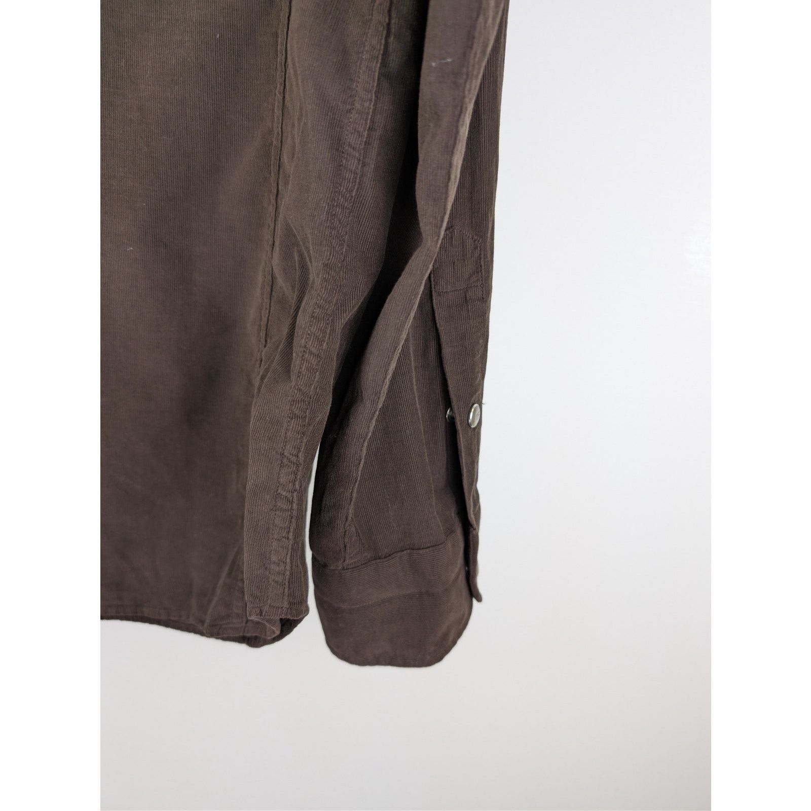 Tom Ford o1rshd1 CC20 Button up Shirt in Dark Brown Size US S / EU 44-46 / 1 - 14 Thumbnail