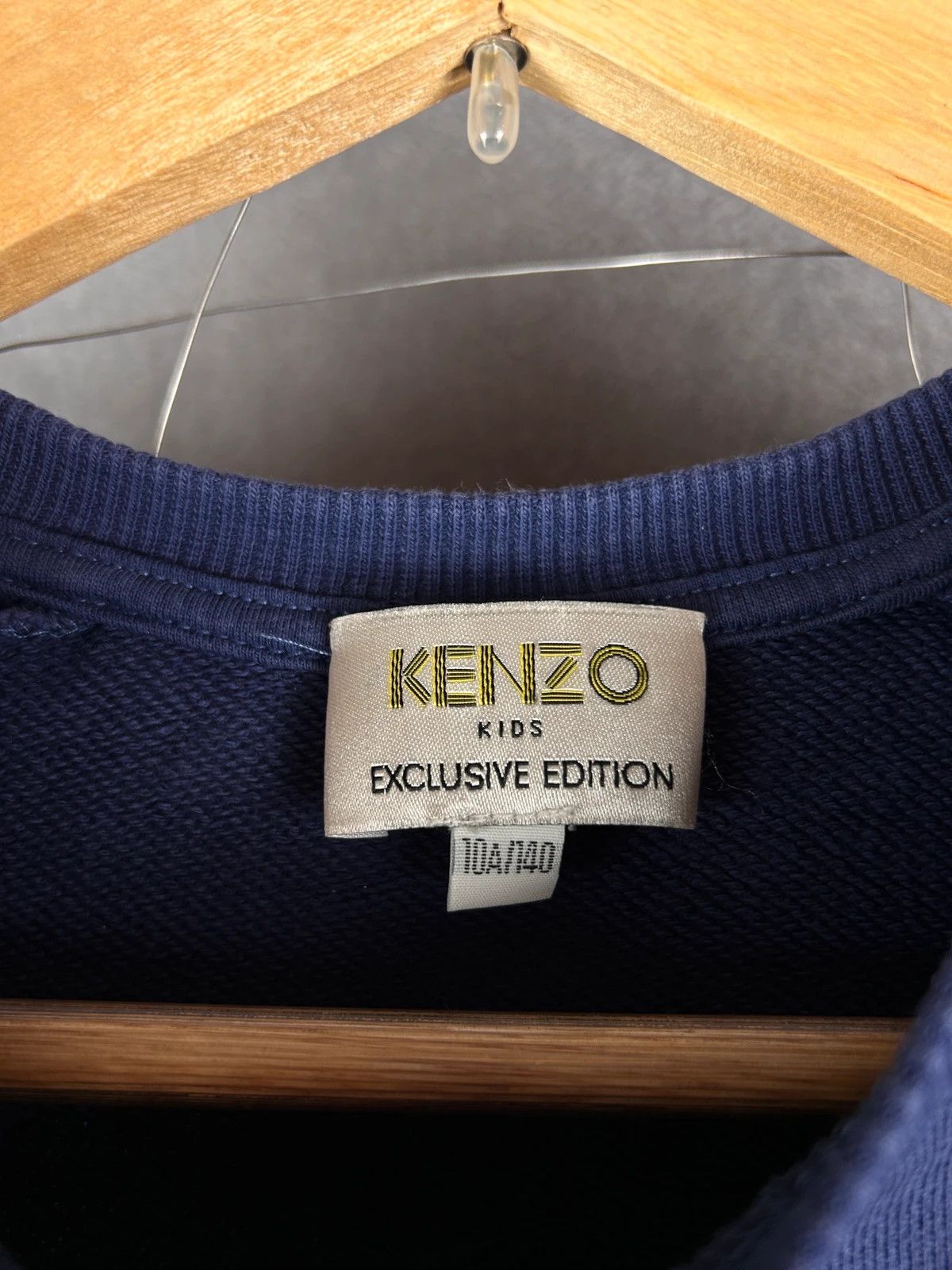 Designer × Kenzo Kenzo purple crewneck big logo tiger spellout print Size XS / US 0-2 / IT 36-38 - 3 Thumbnail