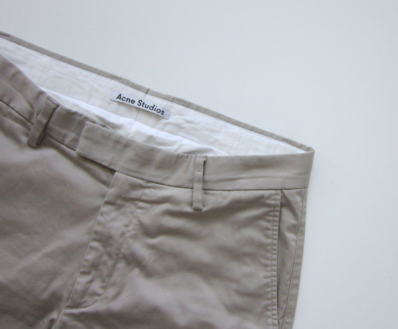Acne Studios Acne Studios Max Satin Chino Size US 32 / EU 48 - 4 Thumbnail