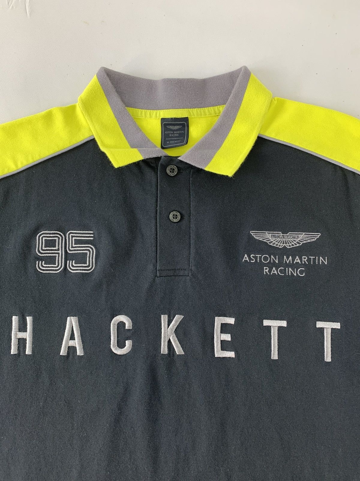 Hackett Hackett London Aston Martin 95 Racing Team Embroidery Logo Size US L / EU 52-54 / 3 - 4 Thumbnail