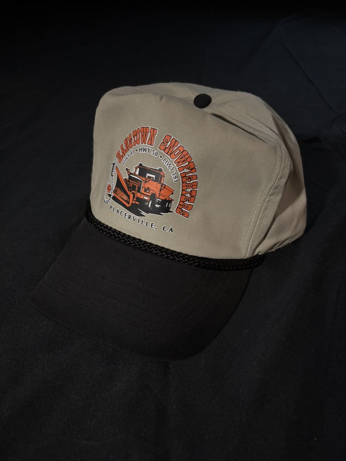 Vintage Hangtown Snowfighters Trucker Hat Size ONE SIZE - 1 Thumbnail