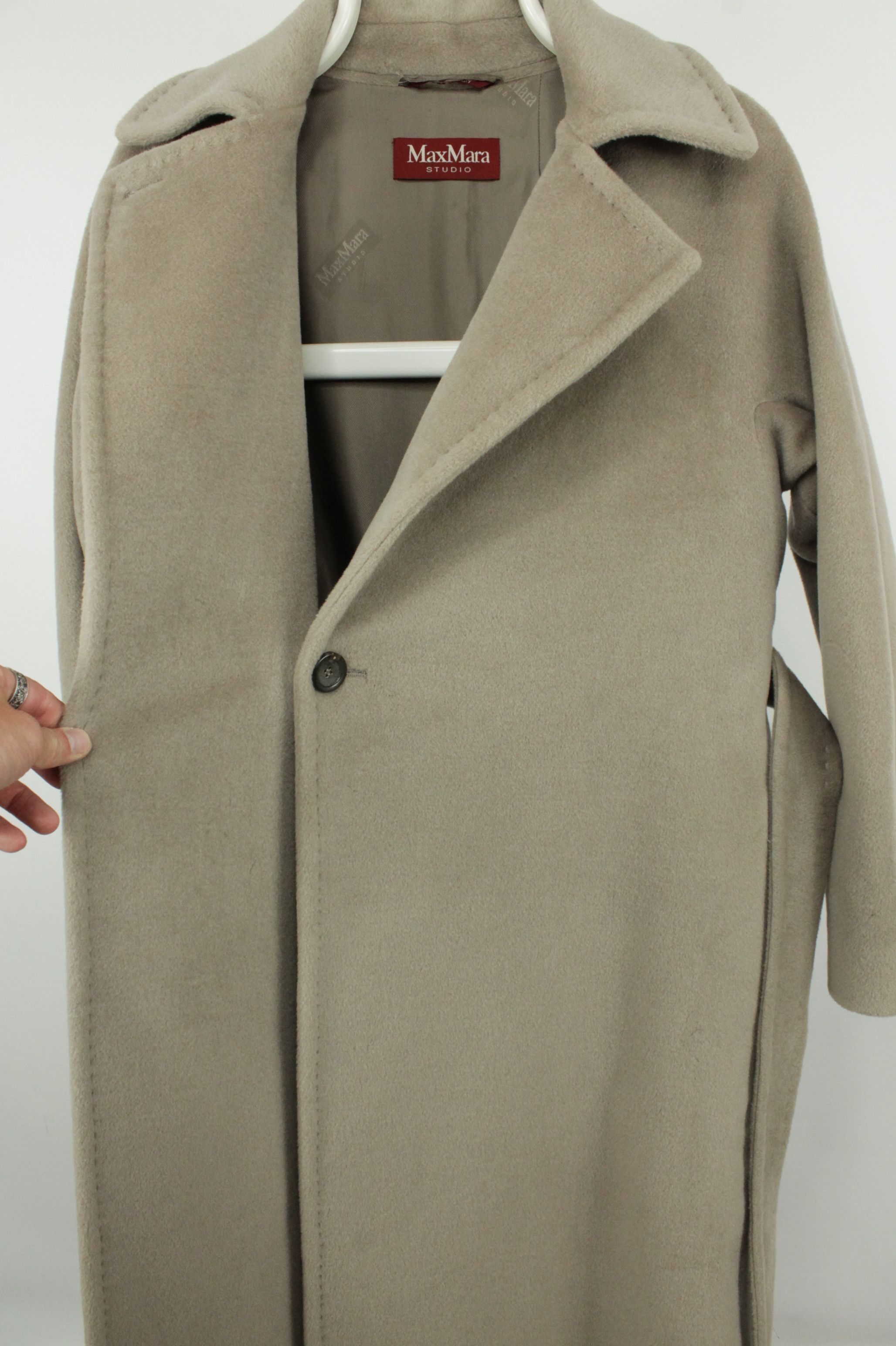 Max Mara Max Mara Studio Cielo Wool Coat Size M / US 6-8 / IT 42-44 - 8 Thumbnail