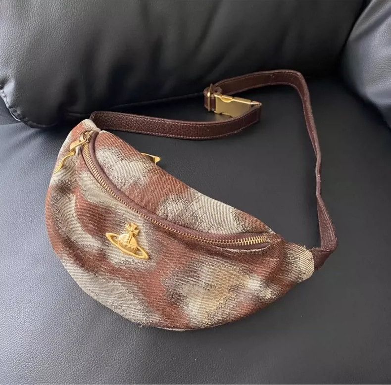 Vivienne Westwood Vivienne Westwood Camouflage Pattern Fanny Pack - dmc Size ONE SIZE - 1 Thumbnail