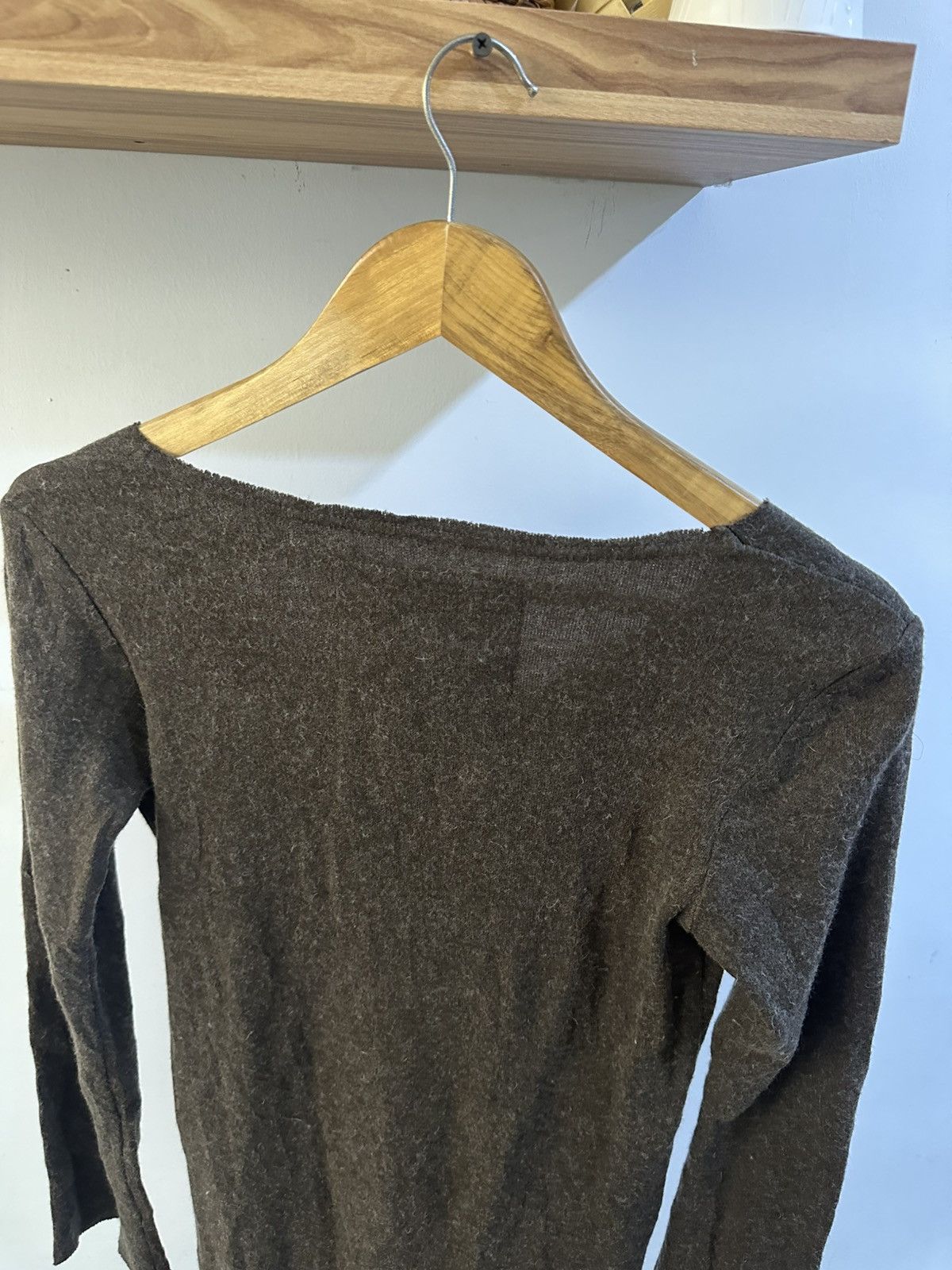 14th Addiction G.O.A “Life Nature Respect” Tussah Fur Knit Sweater Size US M / EU 48-50 / 2 - 14 Thumbnail