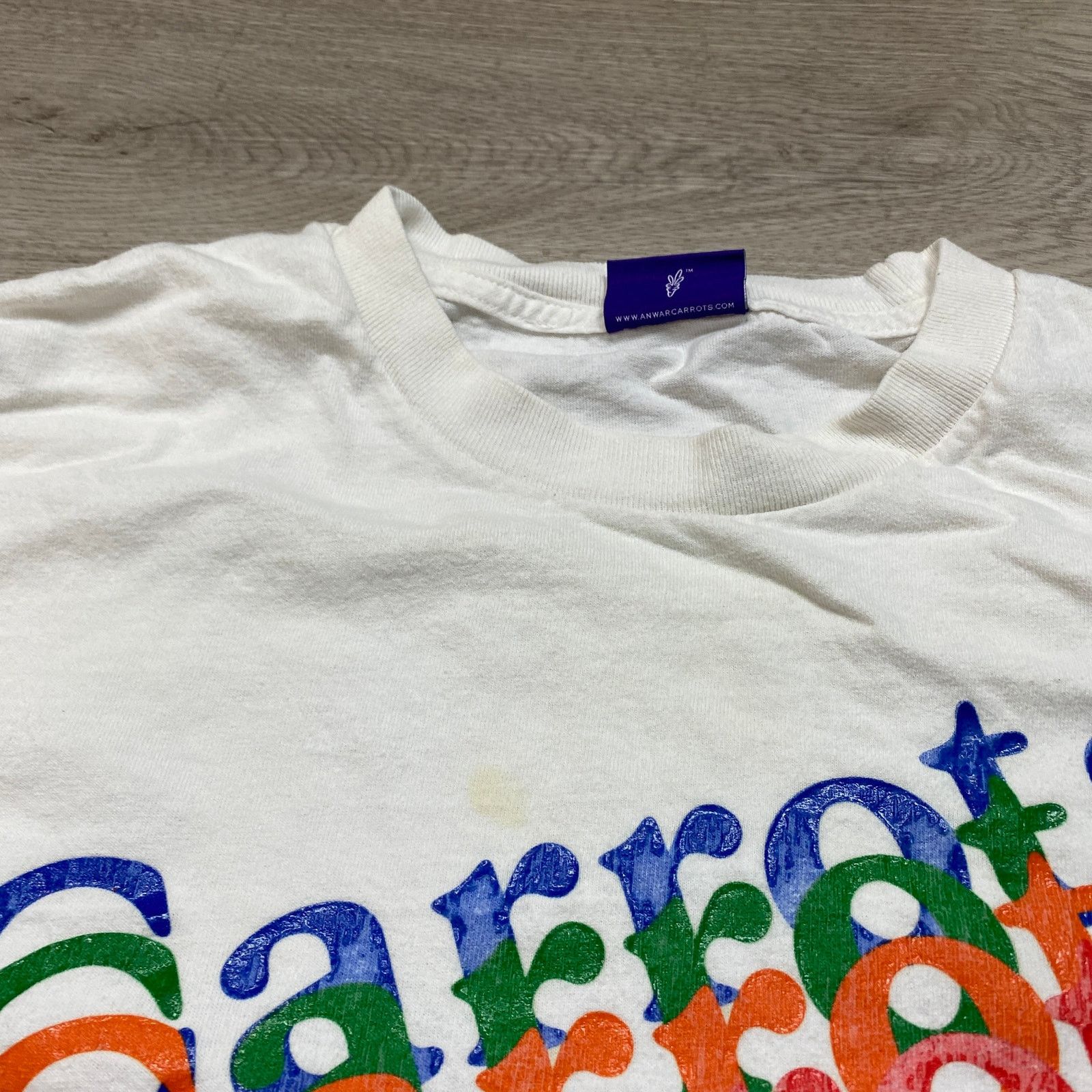 Carrots by Anwar Carrots Carrots by Anwar Carrots Multi Logo T Shirt Large Streetwear Size US L / EU 52-54 / 3 - 9 Thumbnail