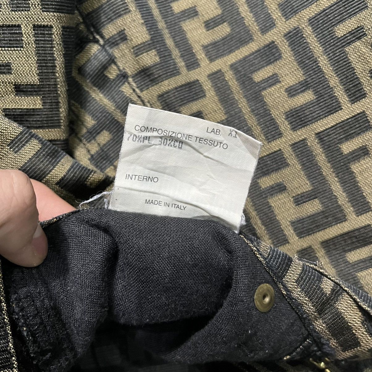 Fendi × Vintage Vintage Fendi Zucca Monogram Pants Size US 26 / EU 42 - 7 Thumbnail