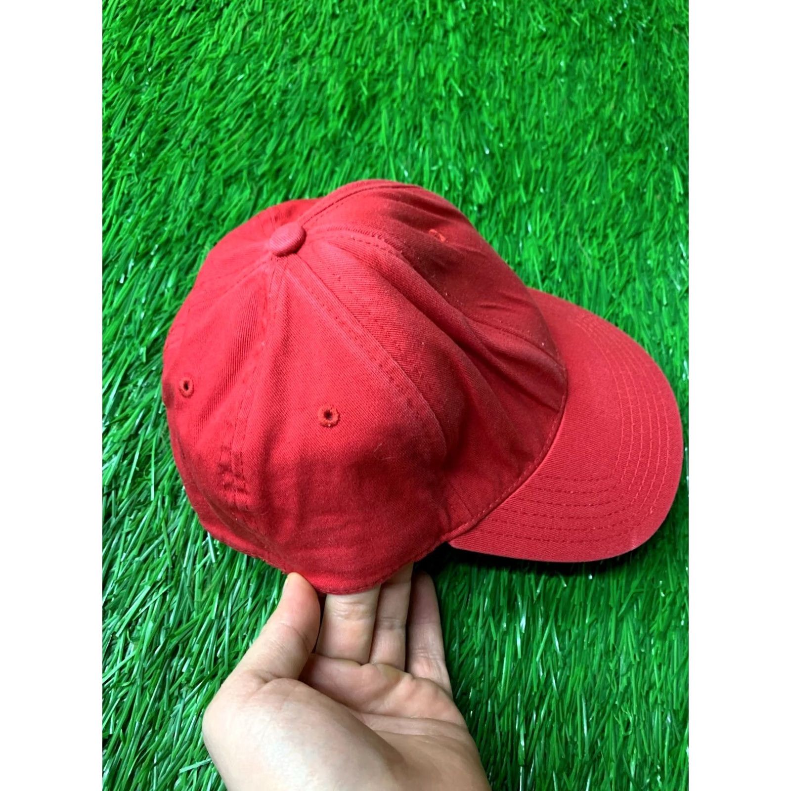 Oakley Nike Oakley Classic Flex Original Men Casual Cap Hat One Size L/XL Red and Black Cotton Casual Cap Mens Oakley Classic Cap Size ONE SIZE - 4 Thumbnail