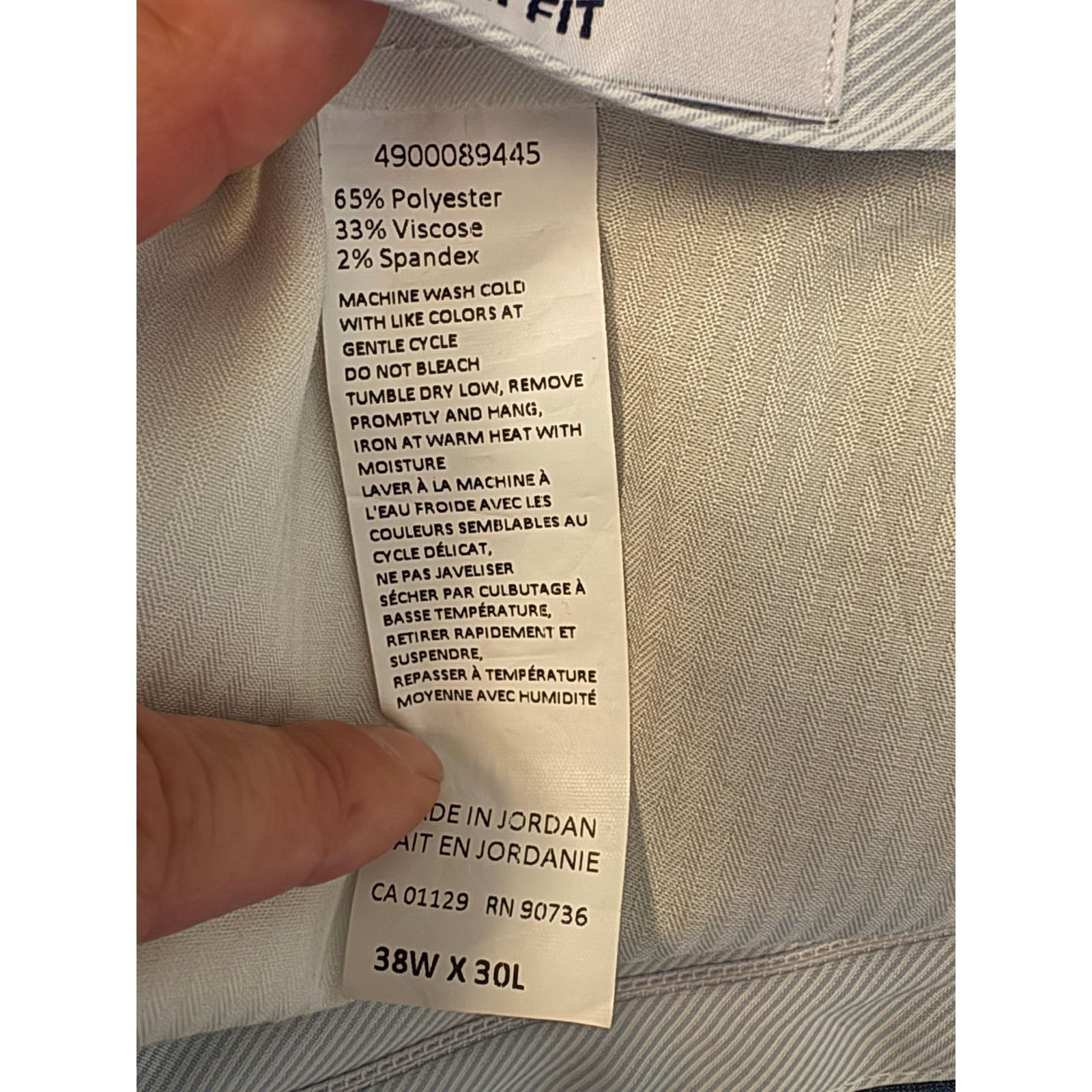Ralph Lauren Ralph Lauren Light Blue Flat Front Pants. Size 38/30 Size US 38 / EU 54 - 6 Thumbnail