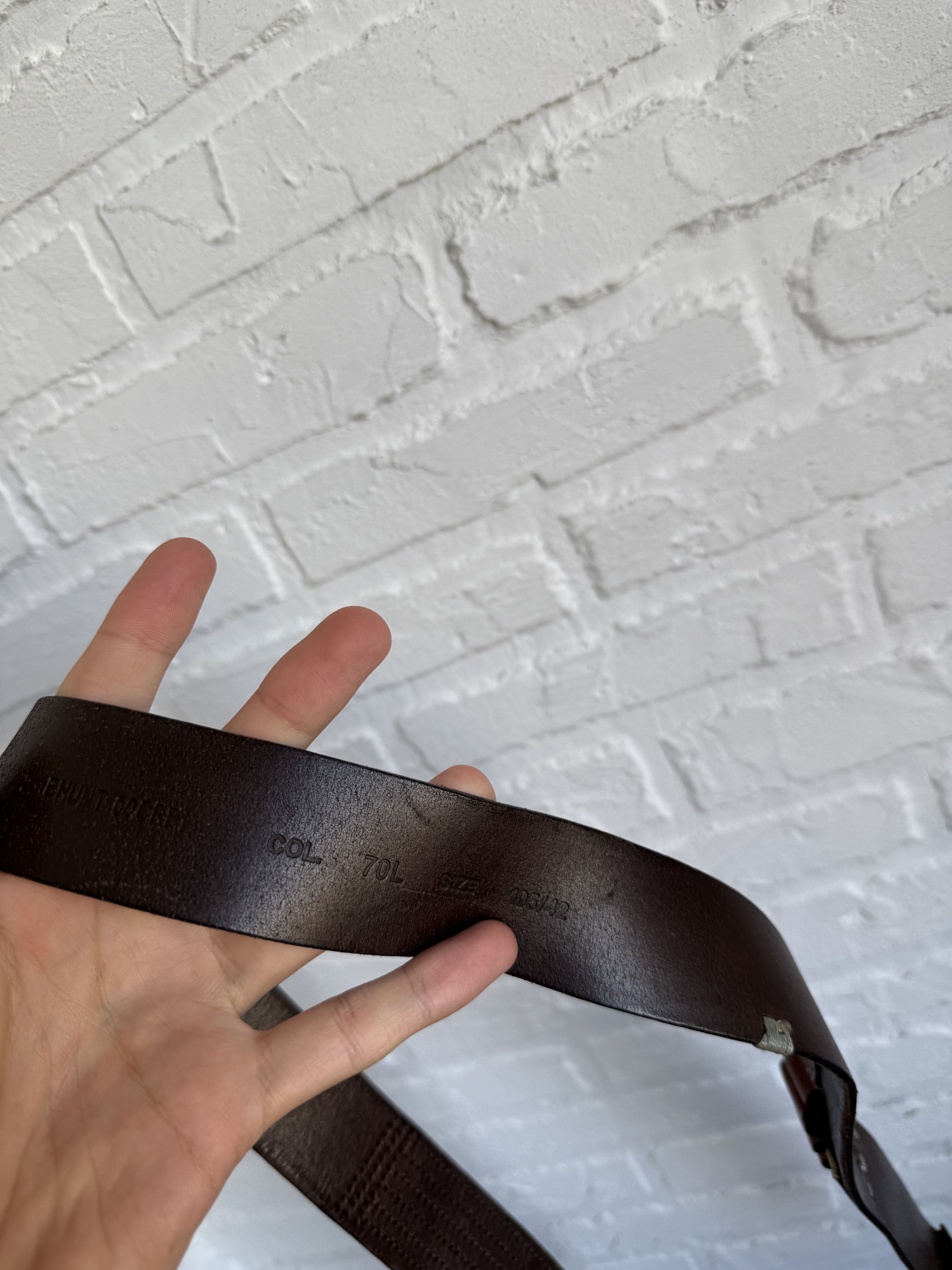 Diesel RARE Vintage Diesel cartridge loops cowboy leather belt Size ONE SIZE - 10 Thumbnail