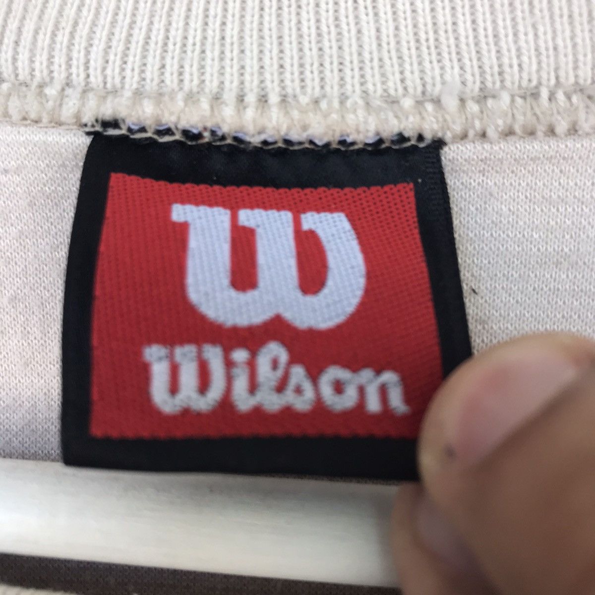 Vintage × Wilson Vintage Wilson big logo crewneck sweatshirt sportswear Size US M / EU 48-50 / 2 - 6 Thumbnail