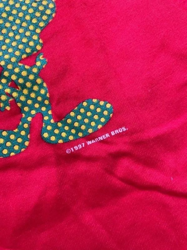 Warner Bros Looney Tunes Sz L Monogram Tweety 1998 Vintage Deadstock Size US L / EU 52-54 / 3 - 6 Thumbnail