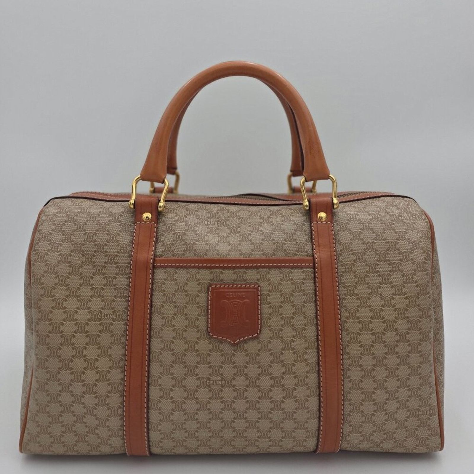 Celine Vintage Macadam Celine Boston Bag Size ONE SIZE - 1 Thumbnail