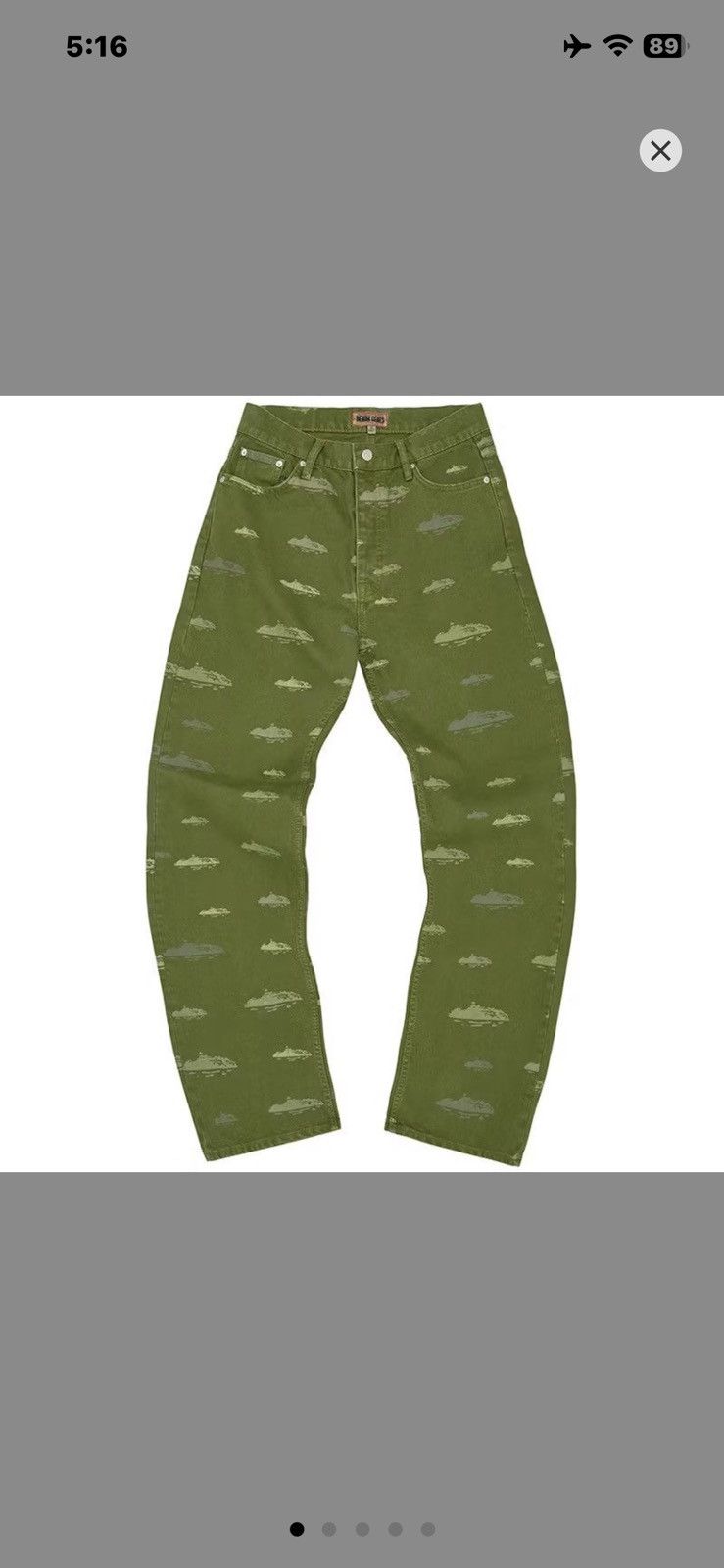 Corteiz Corteiz Alcatraz Pattern Denim Jeans Size US 30 / EU 46 - 7 Thumbnail