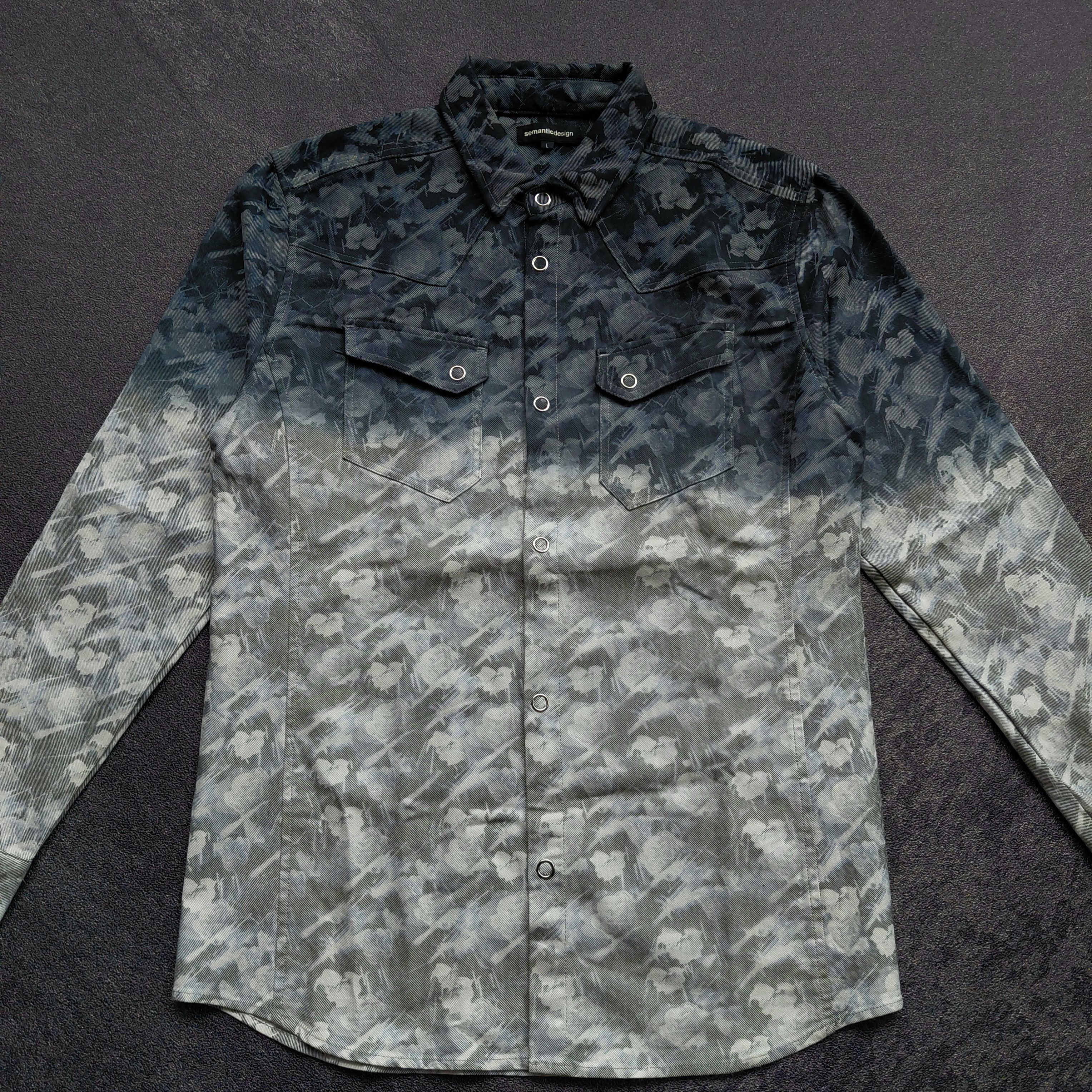 semanticdesign Semanticdesign Two Colors Shirt Size US L / EU 52-54 / 3 - 3 Thumbnail
