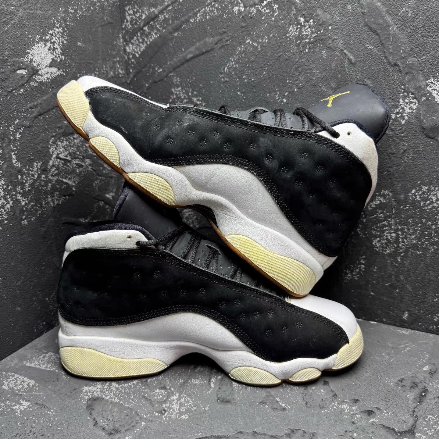Nike Air Jordan 13 Black & White Q10 Size US 8.5 / IT 38.5 - 5 Thumbnail