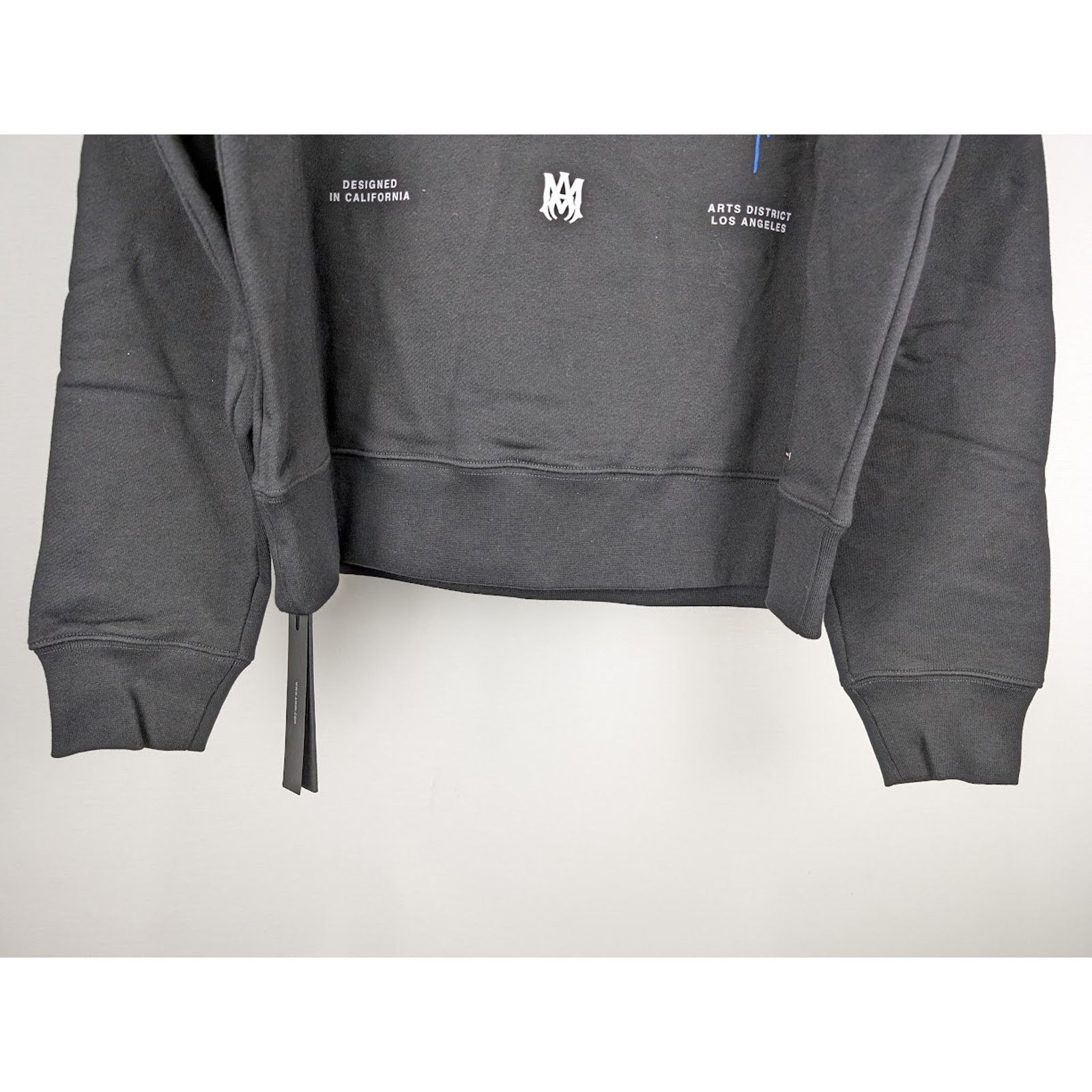 Amiri o1rshd1 Q:2 / MA Drip Collage Crewneck Sweater in Black Size US M / EU 48-50 / 2 - 13 Thumbnail