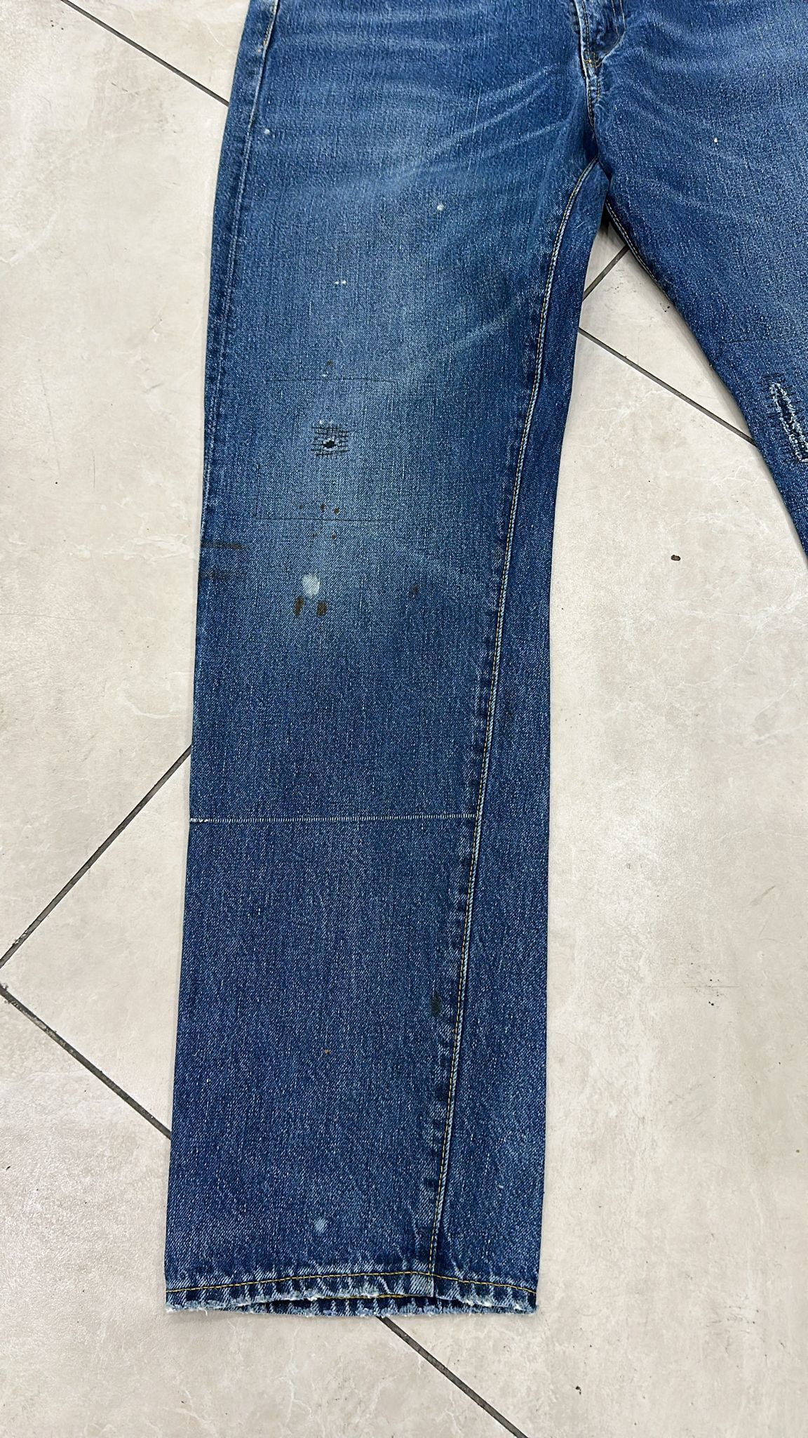 Levi's Vintage Clothing LVC Levi's Vintage Clothing 1954 501XX BigE Selvedge Jeans Size US 34 / EU 50 - 6 Thumbnail