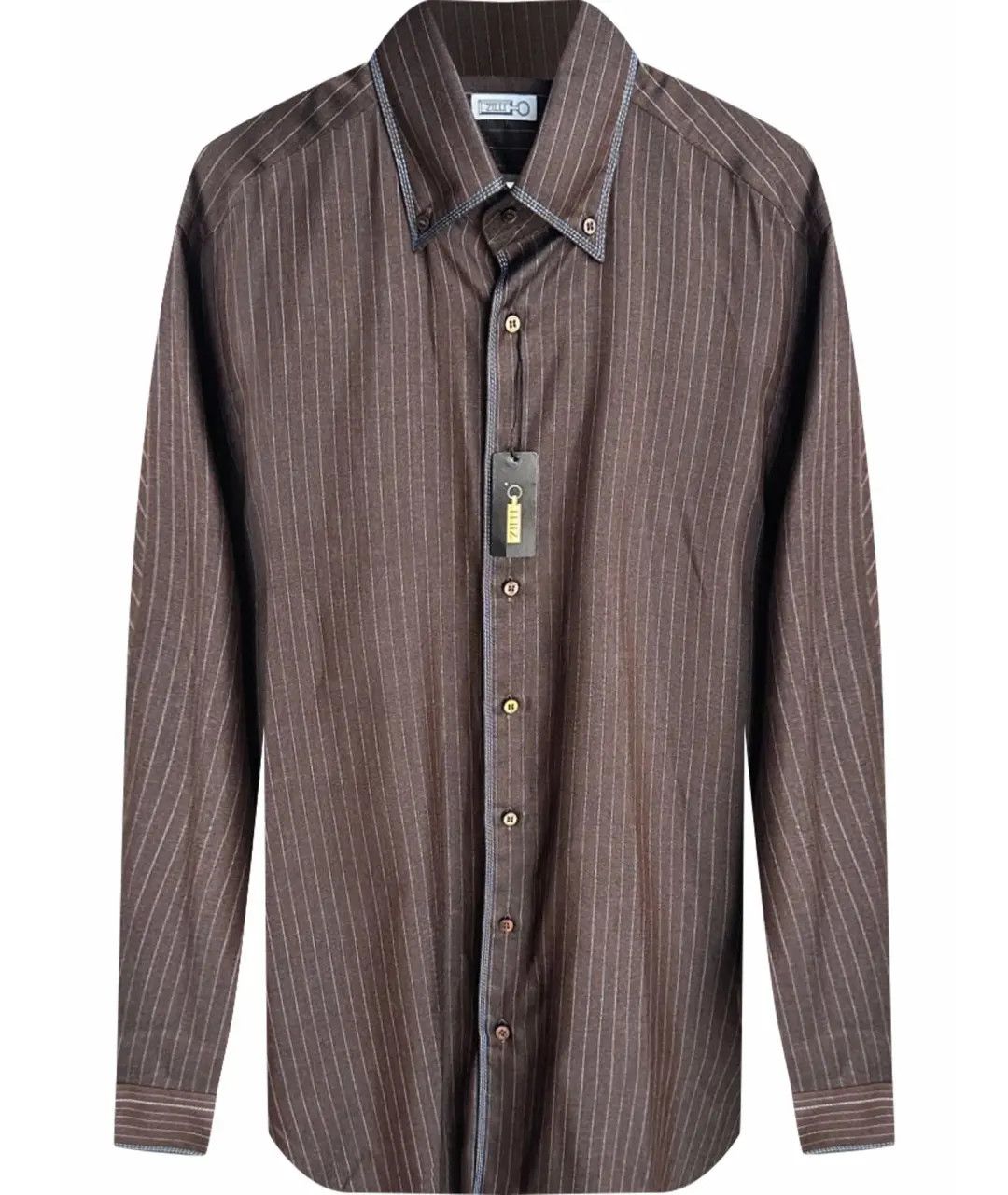 Zilli Men's silk shirt ZILLI Size US L / EU 52-54 / 3 - 1 Thumbnail