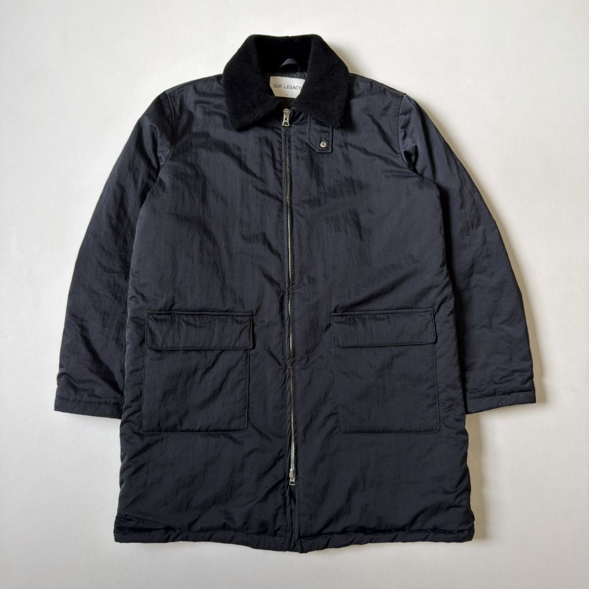 Our Legacy Sample ‘Sherpa Collar’ Nylon Parka Size US M / EU 48-50 / 2 - 2 Thumbnail