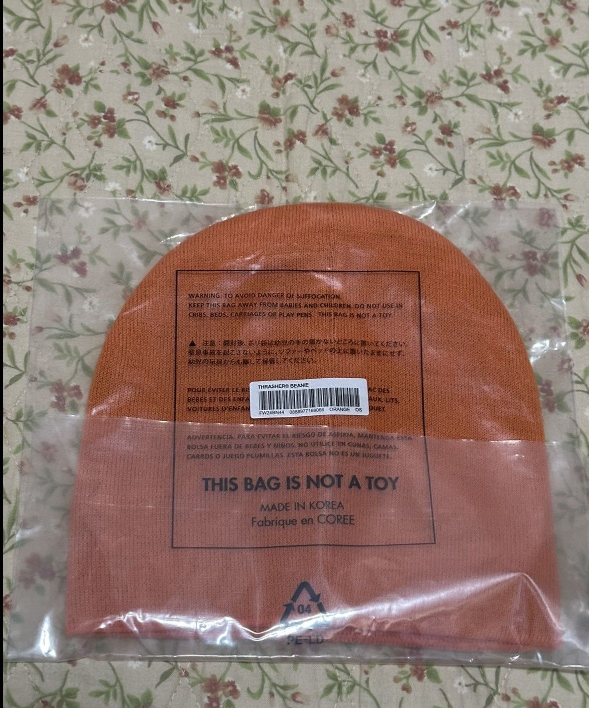 Supreme × Thrasher Supreme x Thrasher Orange Beanie | Grailed