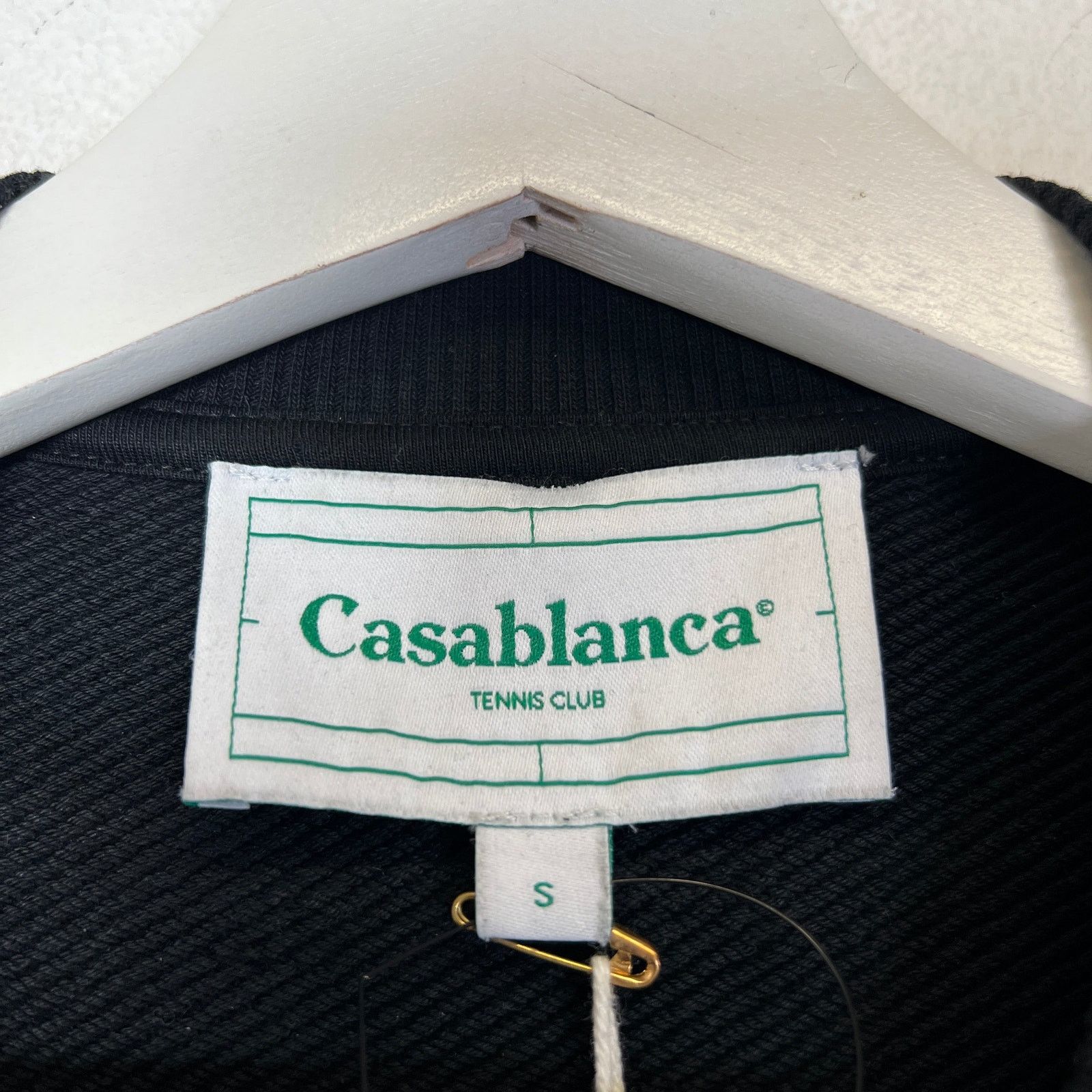 Casablanca Casablanca Black Rainbow Crayon Embroidered Sweatshirt Size US S / EU 44-46 / 1 - 4 Thumbnail