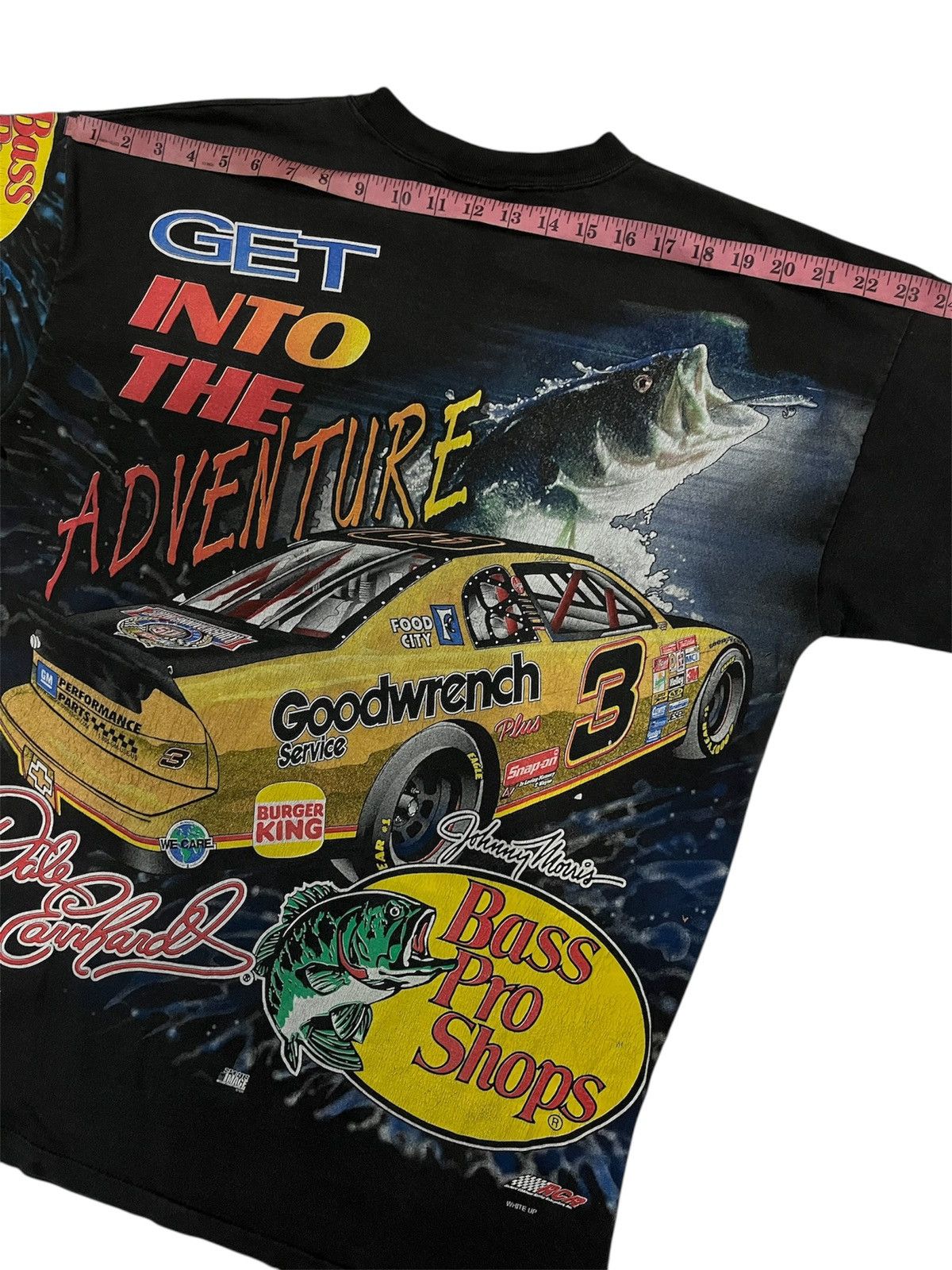 Vintage VINTAGE NASCAR ALL OVER PRINT 90s Size US L / EU 52-54 / 3 - 10 Thumbnail
