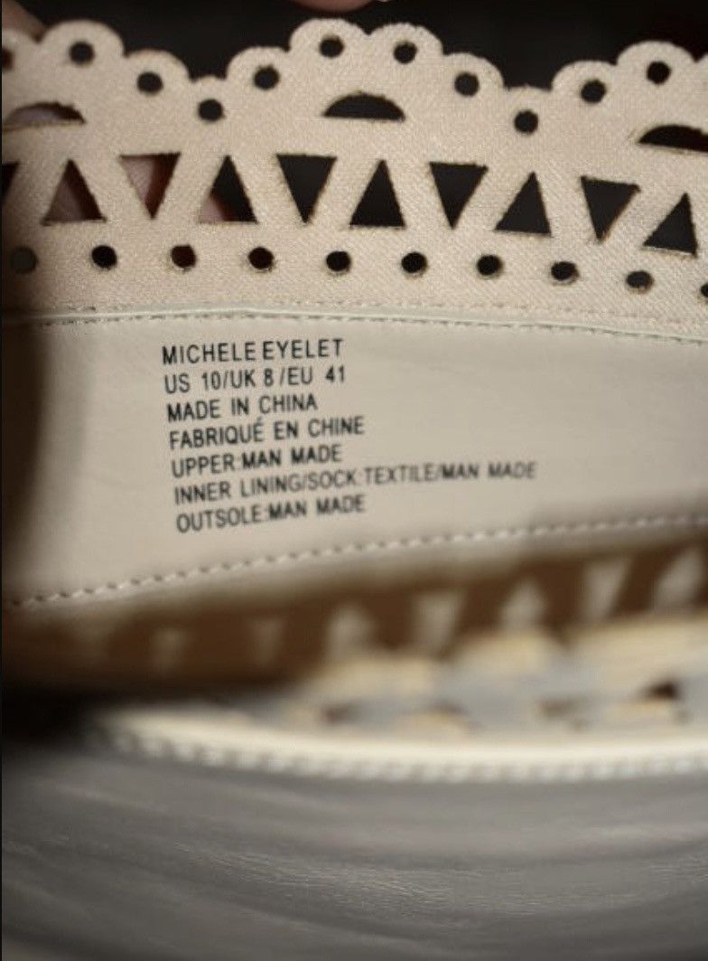 Other NEW Michele Eyelet White Heeled Pointed Toe Boots Size 10 Size US 10 / IT 40 - 6 Thumbnail