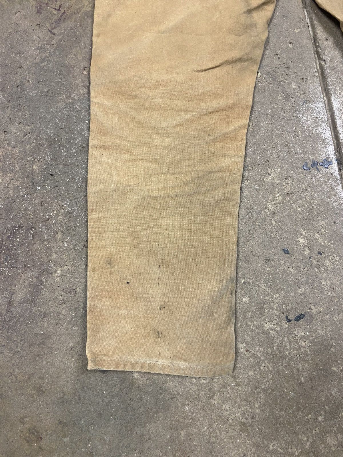 Carhartt × Vintage TAN CARHARTT DOUBLE KNEE WORK PANTS JEANS Size US 34 / EU 50 - 7 Thumbnail