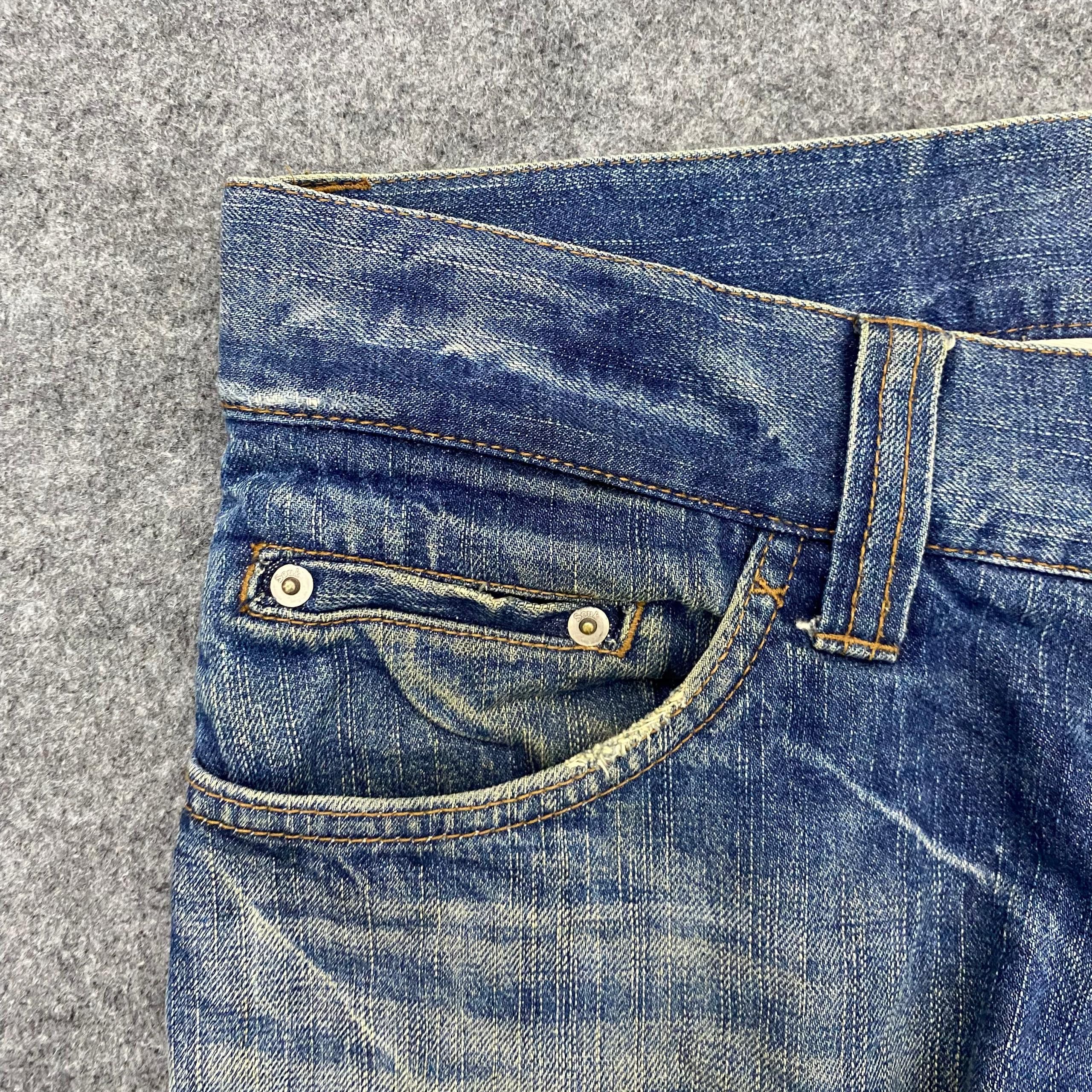 If Six Was Nine 💥Best Offer💥Vintage Souk Japanese Brand Denim Size US 38 / EU 54 - 8 Thumbnail