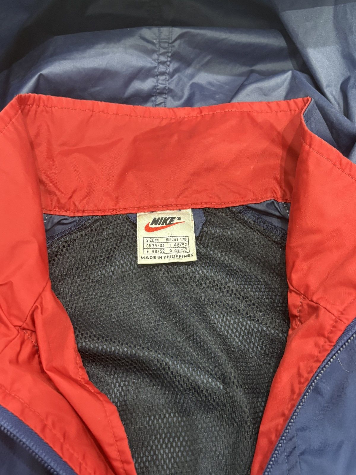 Nike 90s Vintage Nike Double Swoosh Logo Lapmpas Nylon Jacket USA Size US M / EU 48-50 / 2 - 5 Thumbnail