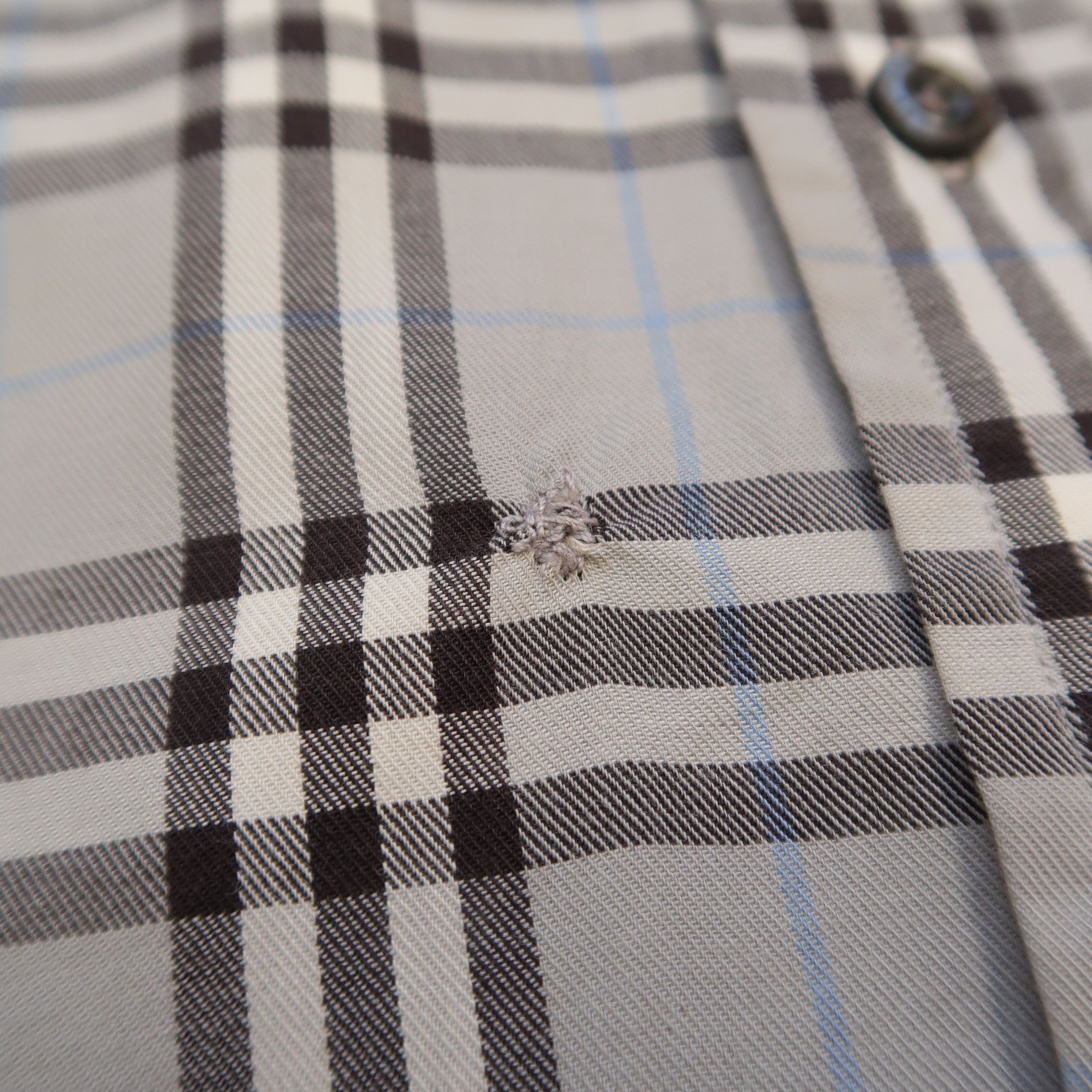 Burberry Burberry London Nova Check Gray Shirt Old Money Style Size US L / EU 52-54 / 3 - 14 Thumbnail
