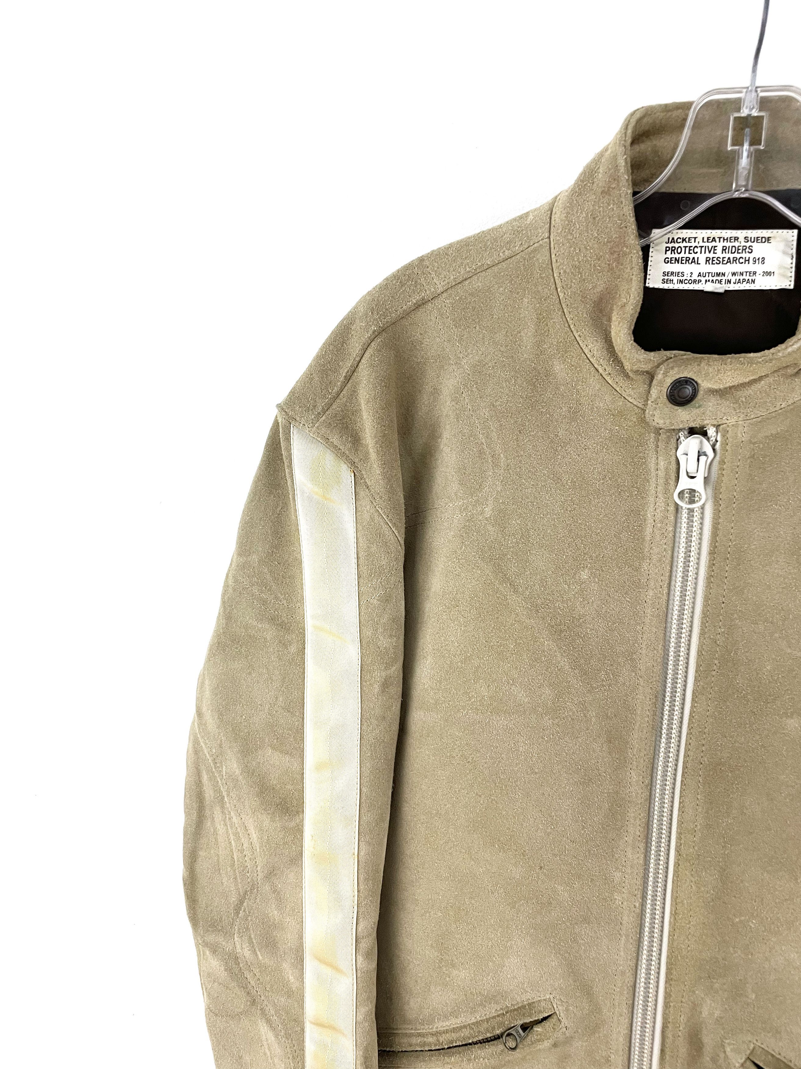 General Research 2001 Suede Rider Jacket Size US L / EU 52-54 / 3 - 4 Thumbnail