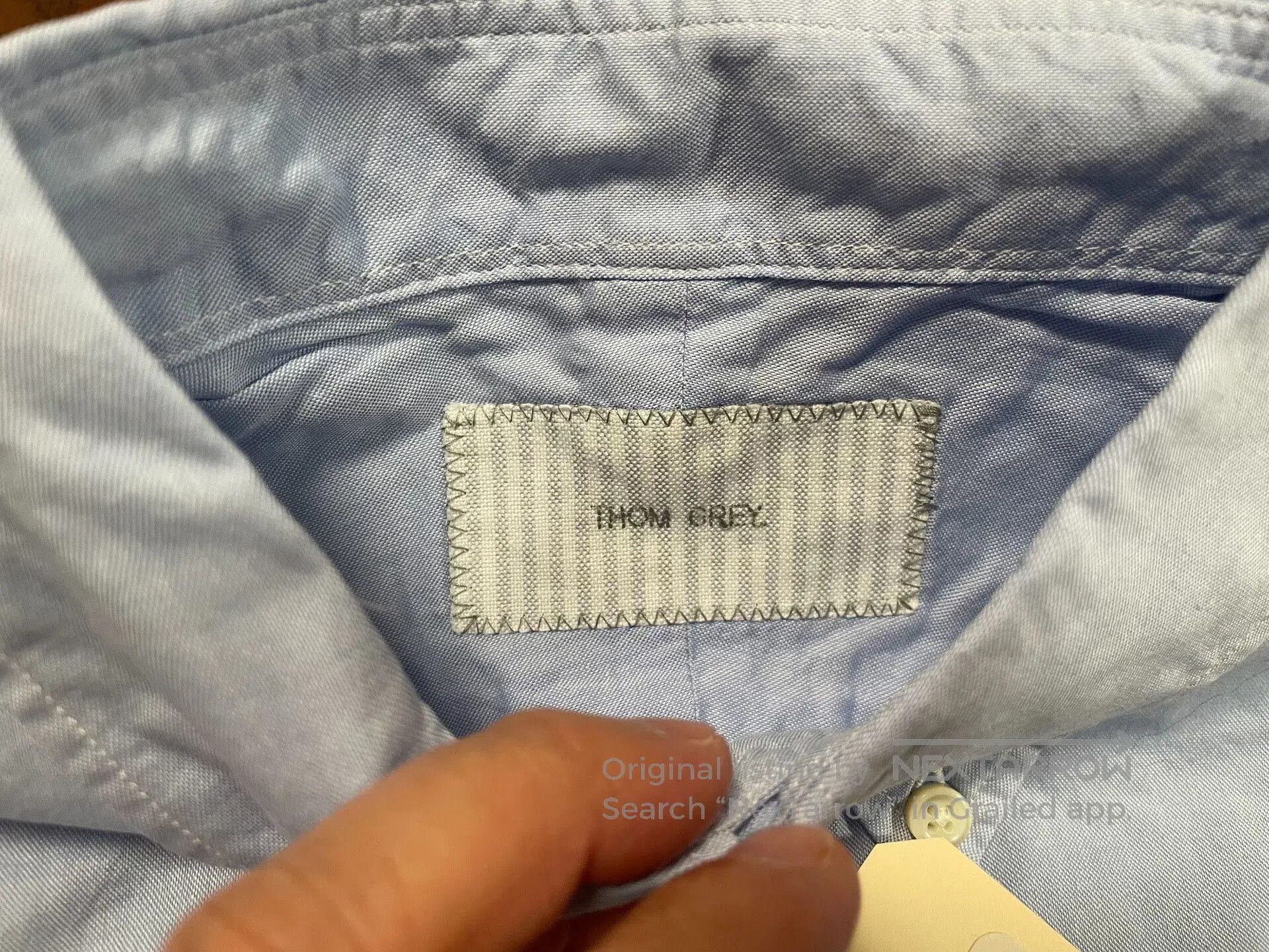 Thom Browne Thom Browne Thom Grey M Casual Shirt. Size US M / EU 48-50 / 2 - 2 Thumbnail