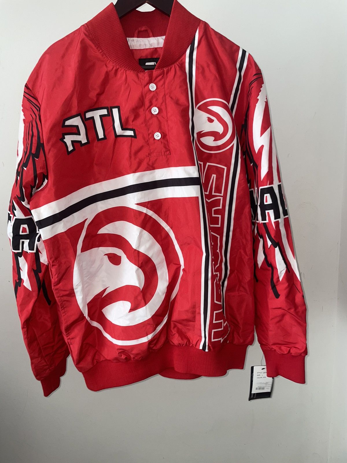 NBA Starter Bomber Atlanta Hawks Size US L / EU 52-54 / 3 - 1 Thumbnail