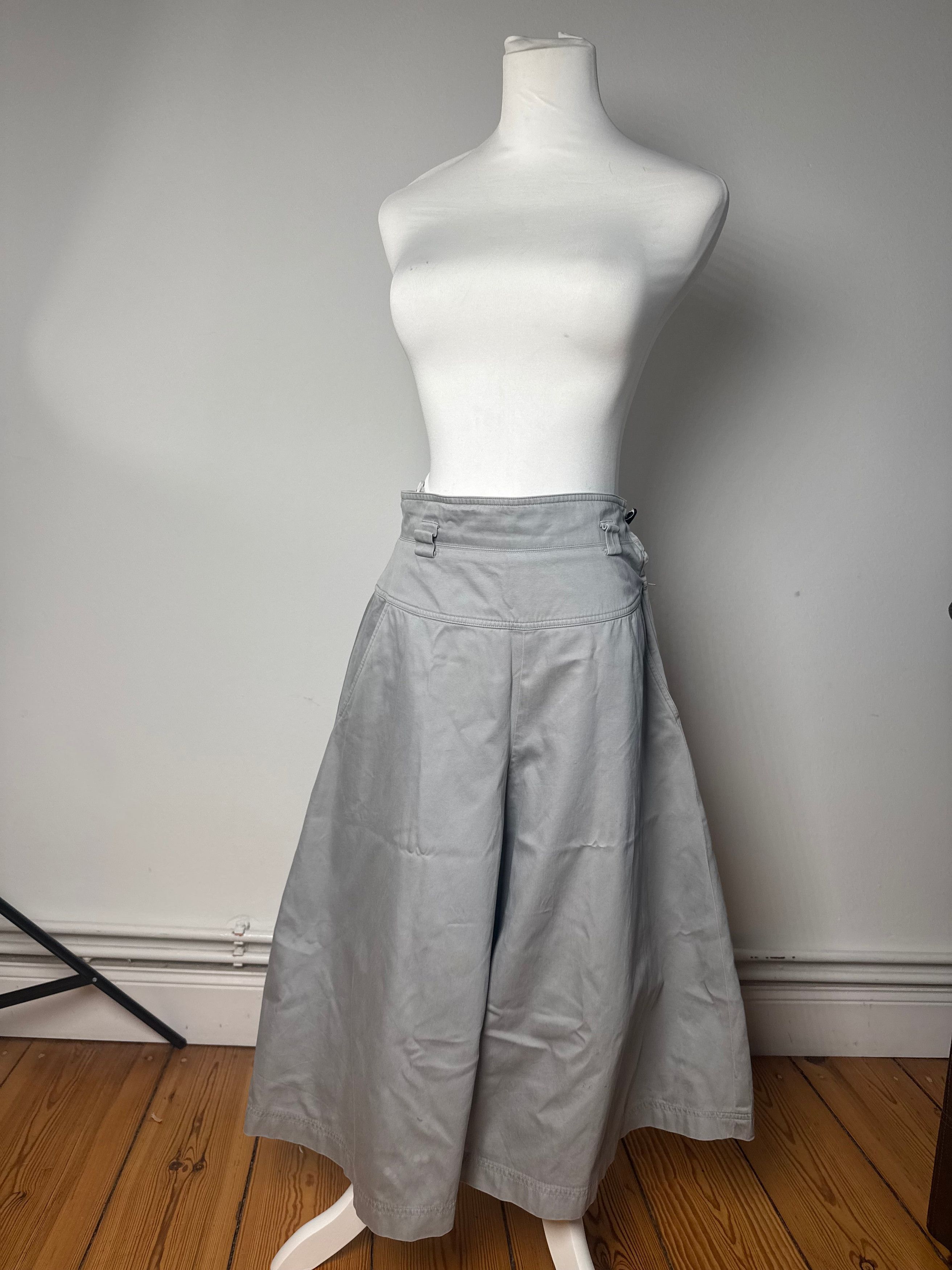 Dior Vintage Denim Shorts Grey Size 27" / US 4 / IT 40 - 1 Thumbnail
