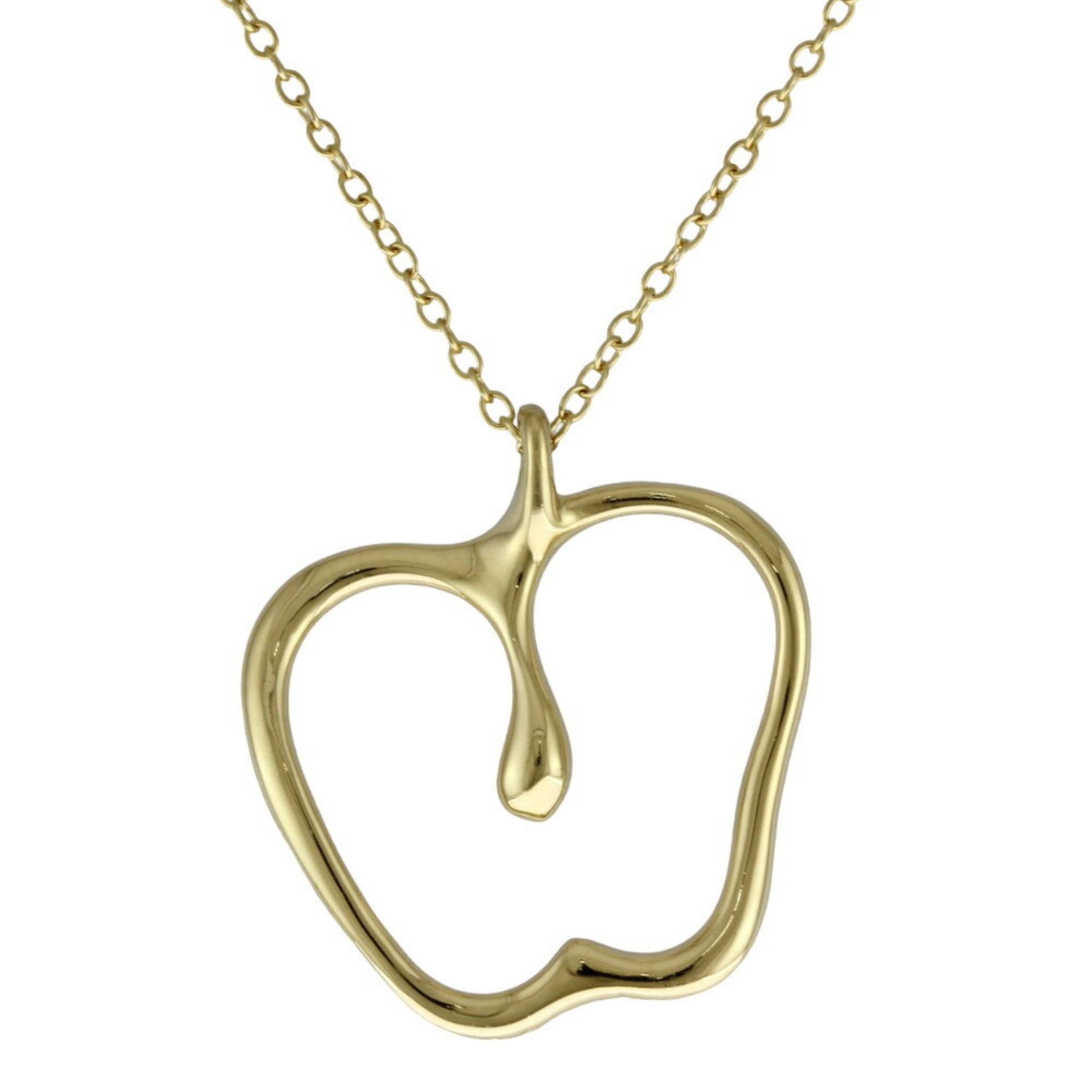 Tiffany & Co. Tiffany Apple Necklace 18K Gold Women's TIFFANY&Co. Long ...