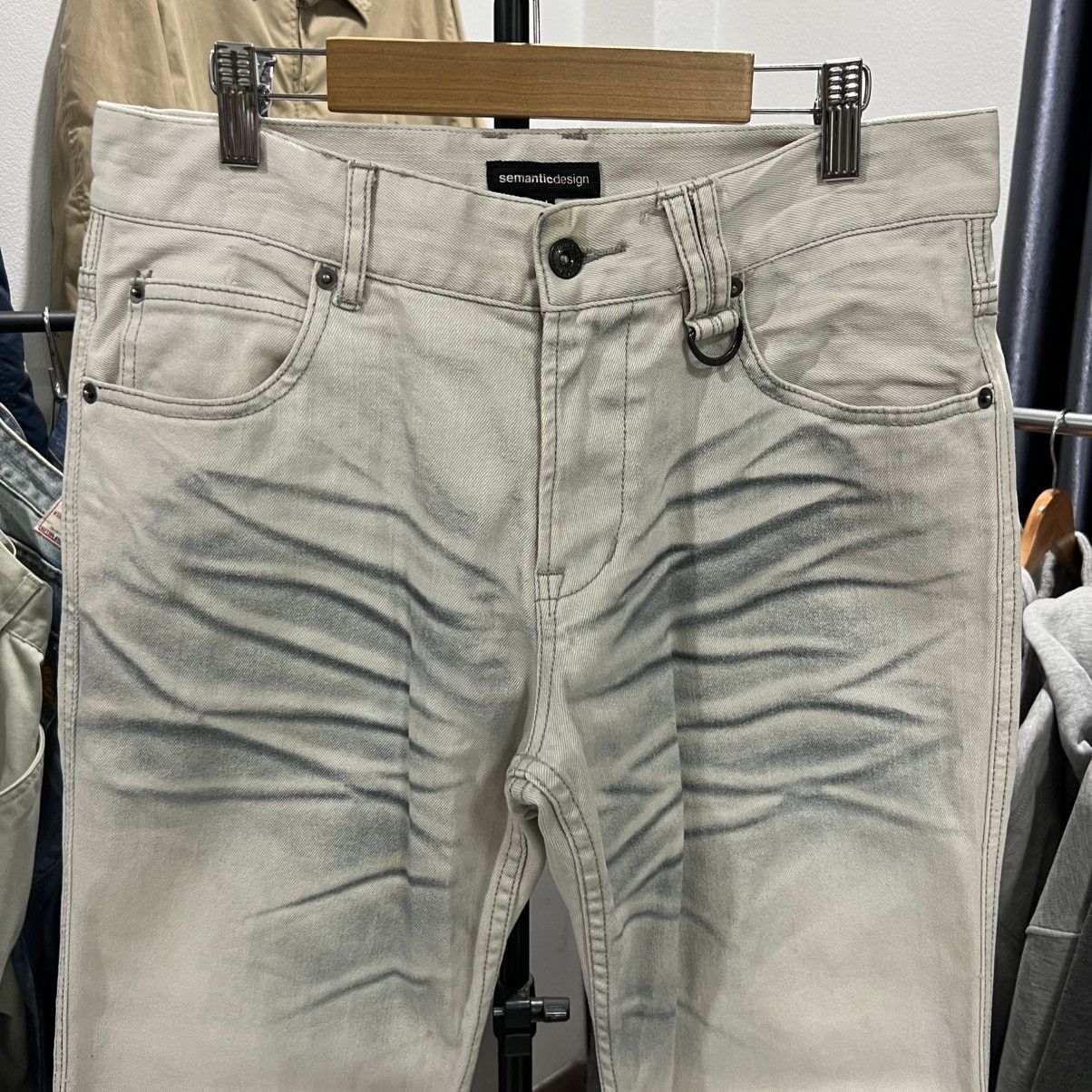 Japanese Brand × semanticdesign Semantic Design Mudwash Denim Size US 32 / EU 48 - 2 Thumbnail