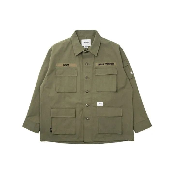 Wtaps WTAPS Four Pocket Long Sleeve Utility Jacket 0079 Size US XL / EU 56 / 4 - 1 Thumbnail
