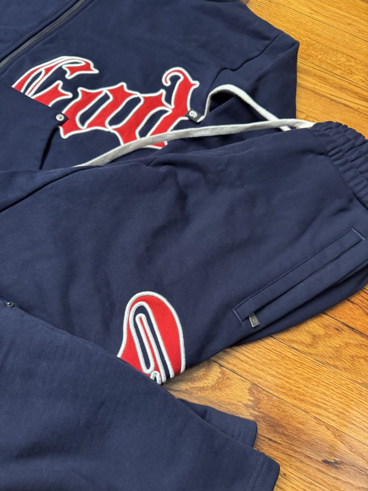 Godspeed GodSpeed Navy Blue Red Track Suit Size Medium Size US M / EU 48-50 / 2 - 5 Thumbnail